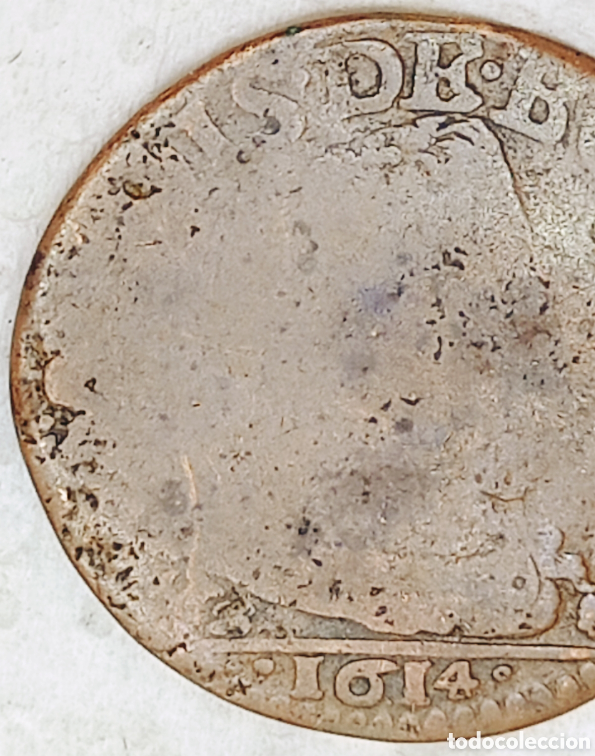 Monedas con errores: Moneda Francia (1614) Rar&iacute;simo Ensayo - Foto 3