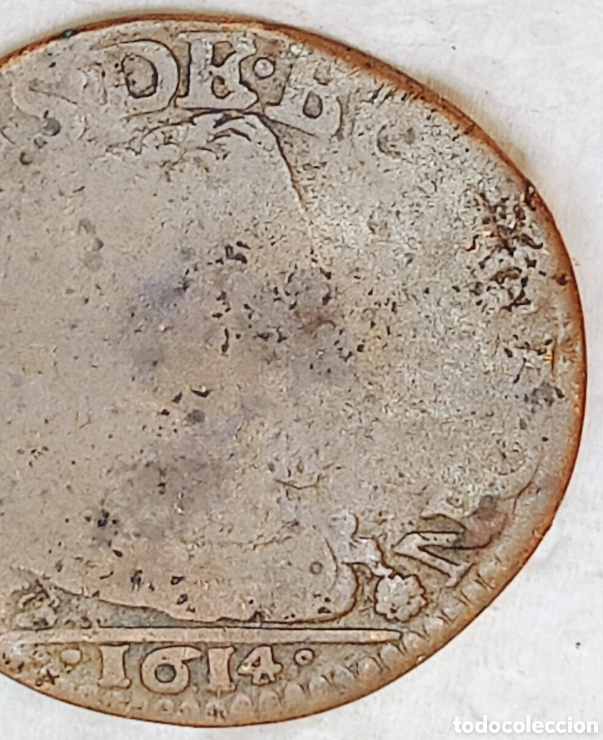 Monedas con errores: Moneda Francia (1614) Rar&iacute;simo Ensayo - Foto 4
