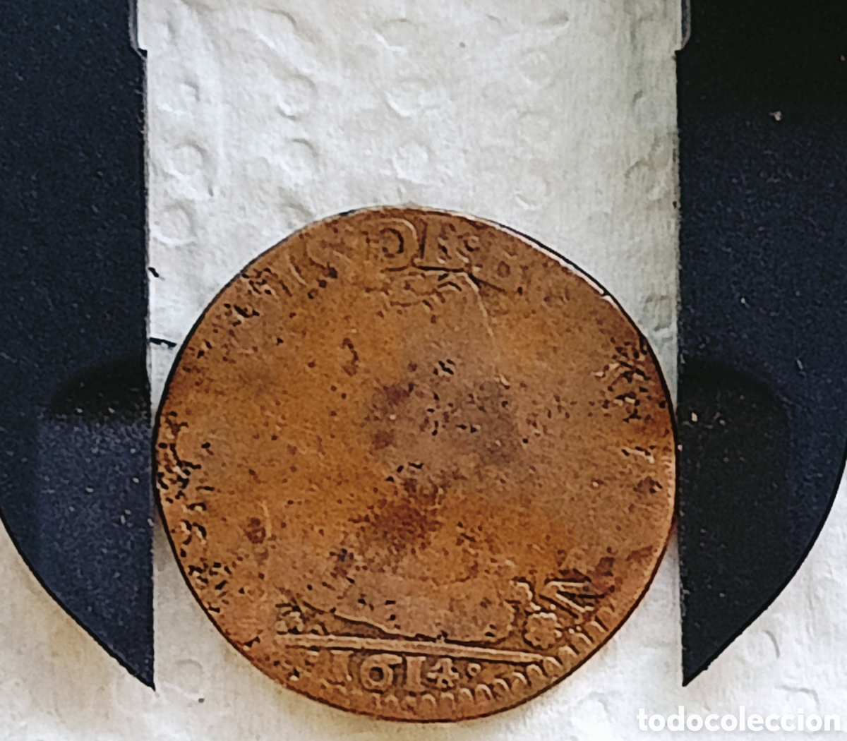 Monedas con errores: Moneda Francia (1614) Rar&iacute;simo Ensayo - Foto 9