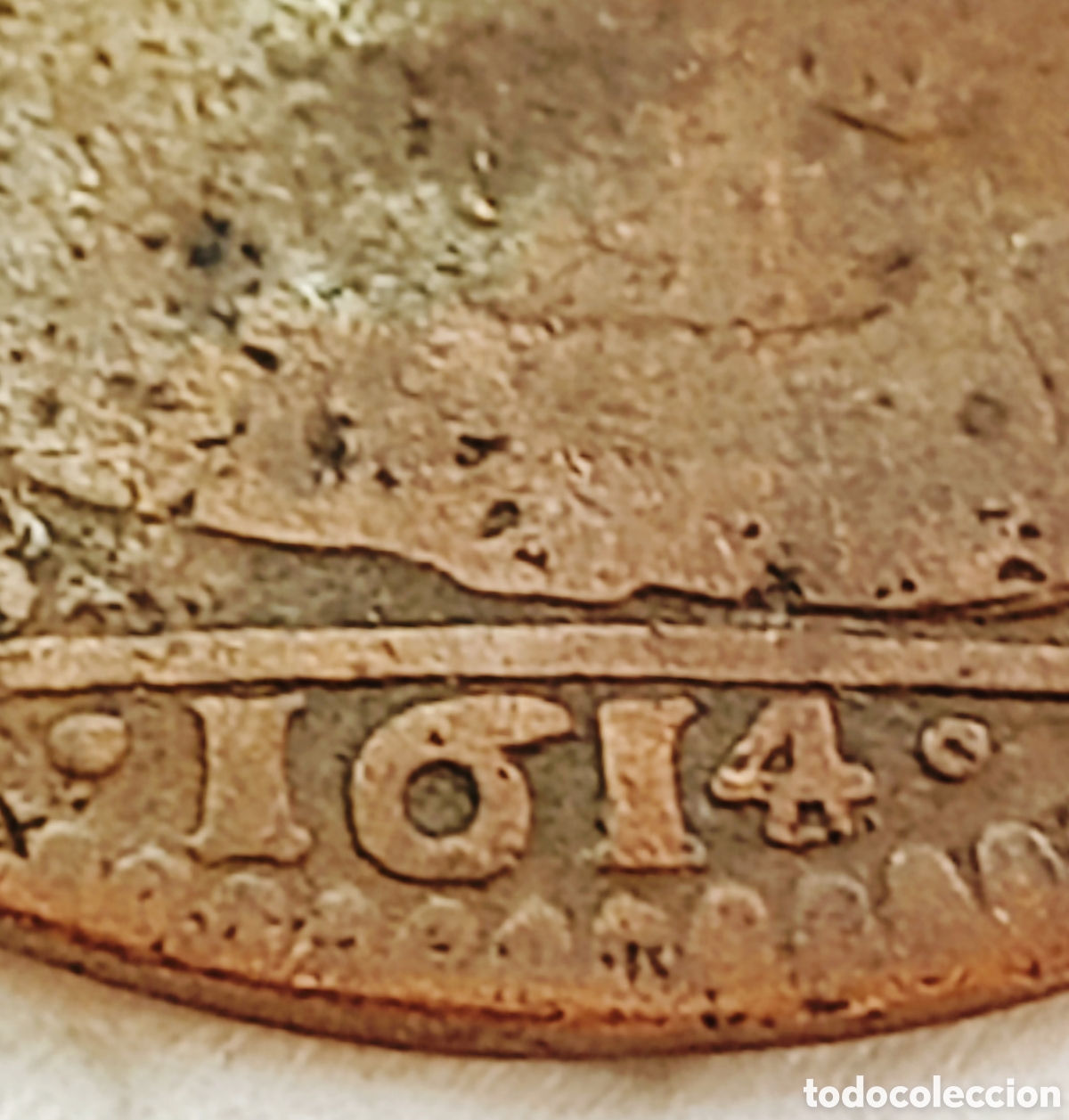 Monedas con errores: Moneda Francia (1614) Rar&iacute;simo Ensayo - Foto 28