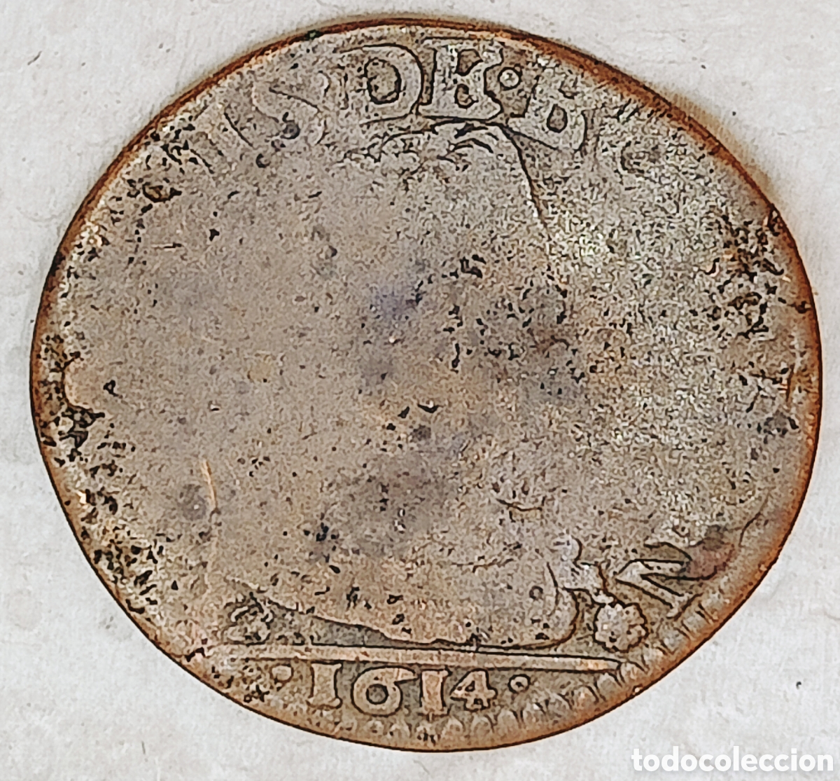 Monedas con errores: Moneda Francia (1614) Rar&iacute;simo Ensayo - Foto 1