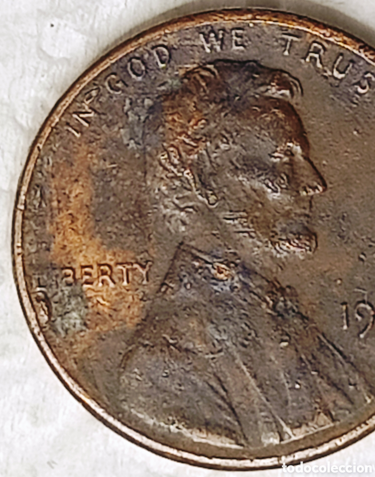 Monedas con errores: Moneda EE.UU.(1987) Variantes - Foto 2