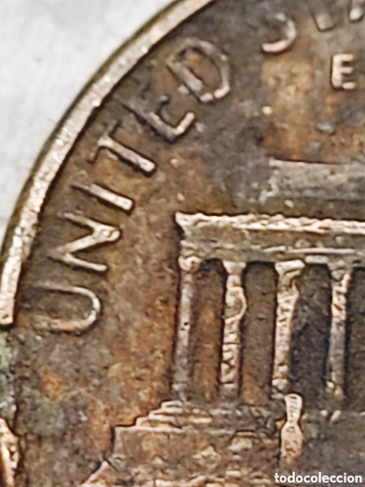 Monedas con errores: Moneda EE.UU.(1987) Variantes - Foto 9