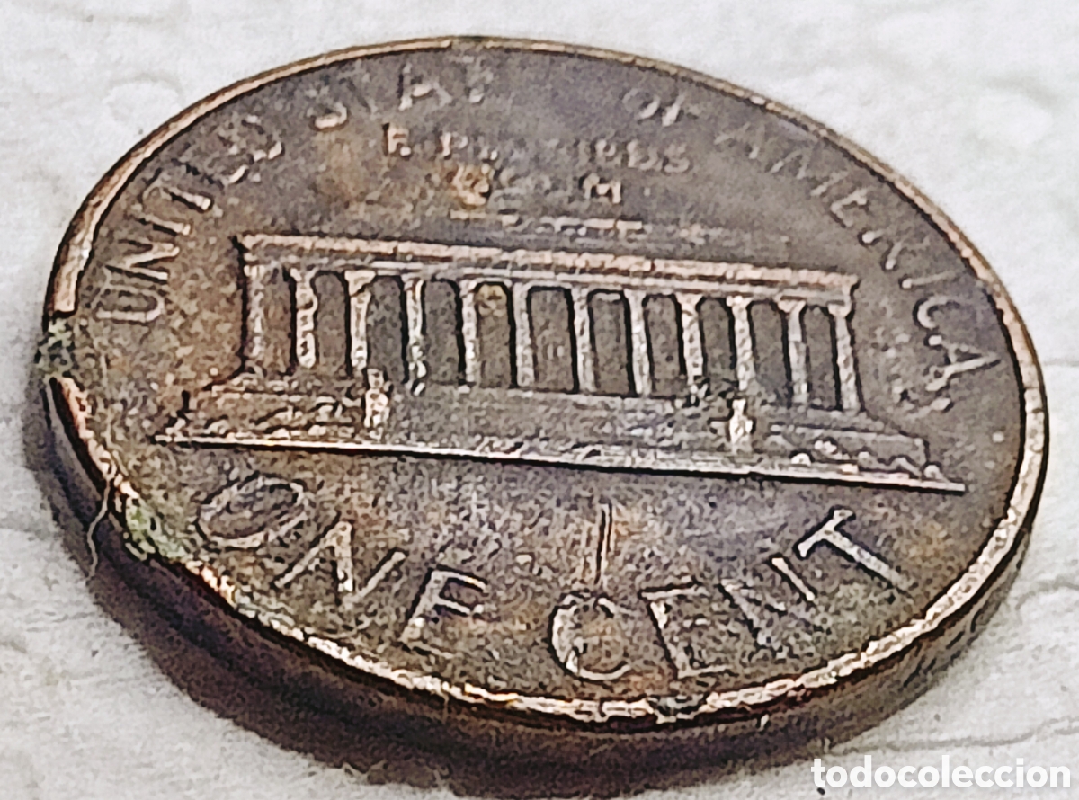 Monedas con errores: Moneda EE.UU.(1987) Variantes - Foto 14