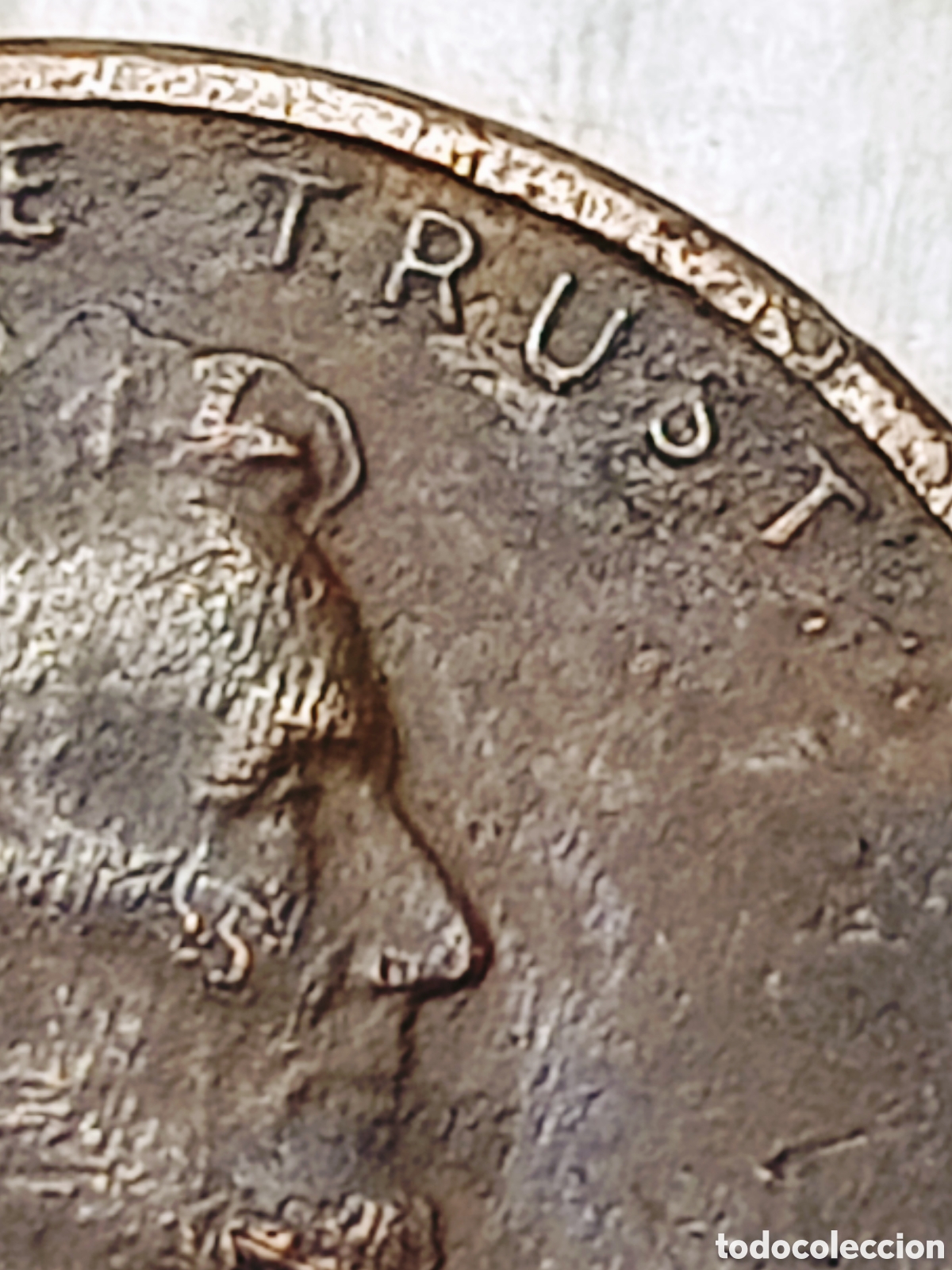 Monedas con errores: Moneda EE.UU.(1987) Variantes - Foto 28