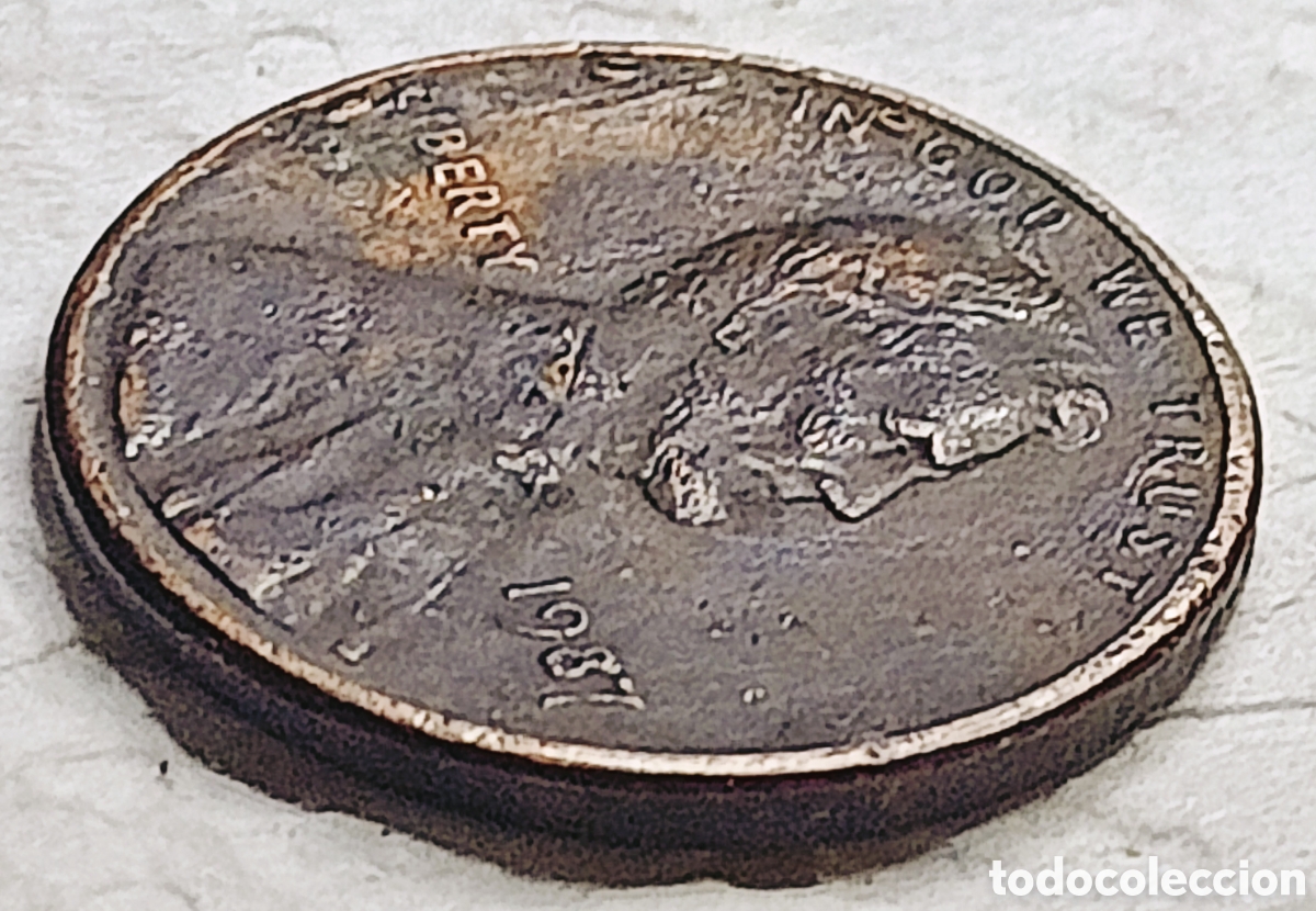 Monedas con errores: Moneda EE.UU.(1987) Variantes - Foto 30