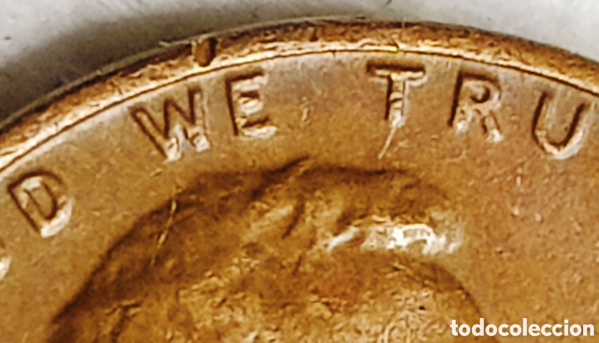 Monedas con errores: Moneda EE.UU.(1970) Doble Acu&ntilde;aci&oacute;n - Foto 5