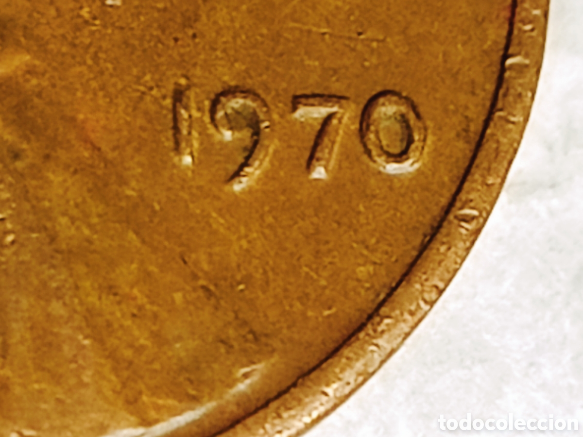 Monedas con errores: Moneda EE.UU.(1970) Doble Acu&ntilde;aci&oacute;n - Foto 8