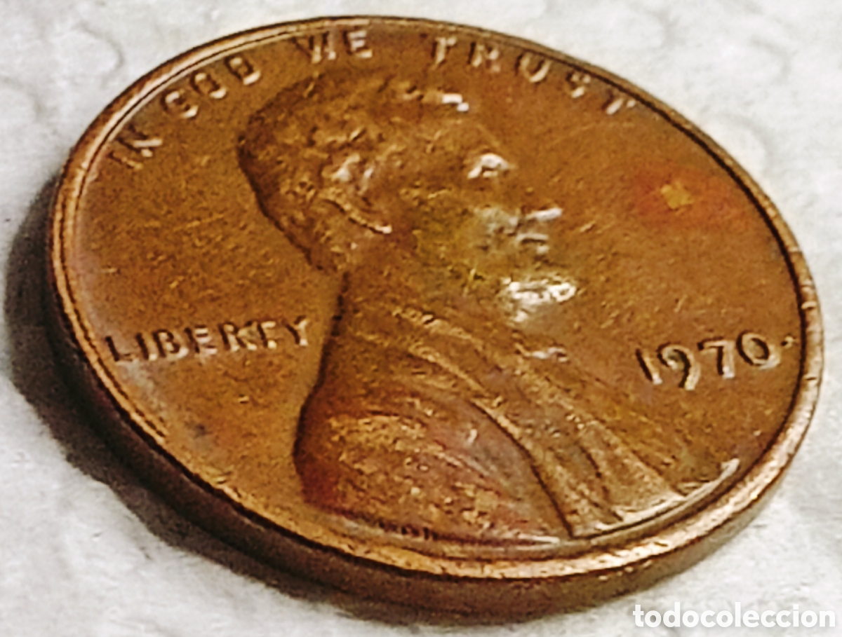 Monedas con errores: Moneda EE.UU.(1970) Doble Acu&ntilde;aci&oacute;n - Foto 11