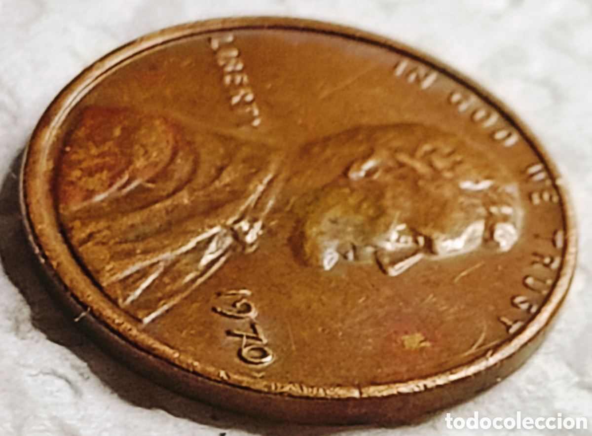 Monedas con errores: Moneda EE.UU.(1970) Doble Acu&ntilde;aci&oacute;n - Foto 12