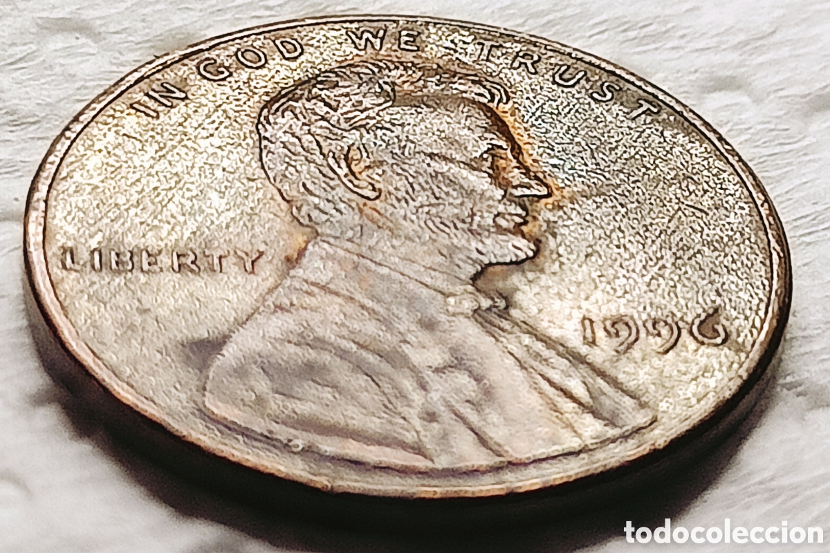 Monedas con errores: Moneda EE.UU.(1996) error &rdquo;Zinco Woody&rdquo; - Foto 10
