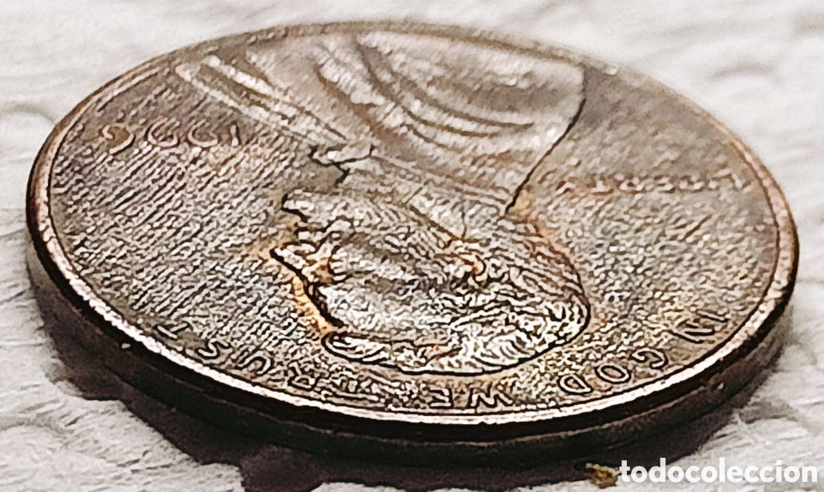 Monedas con errores: Moneda EE.UU.(1996) error &rdquo;Zinco Woody&rdquo; - Foto 11