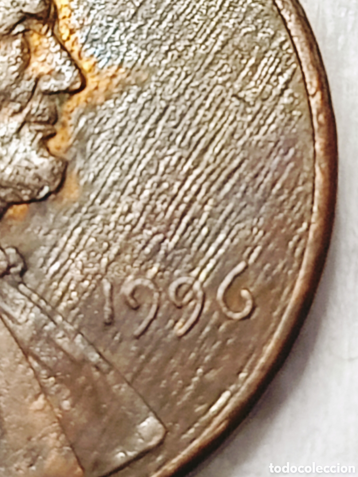 Monedas con errores: Moneda EE.UU.(1996) error &rdquo;Zinco Woody&rdquo; - Foto 18