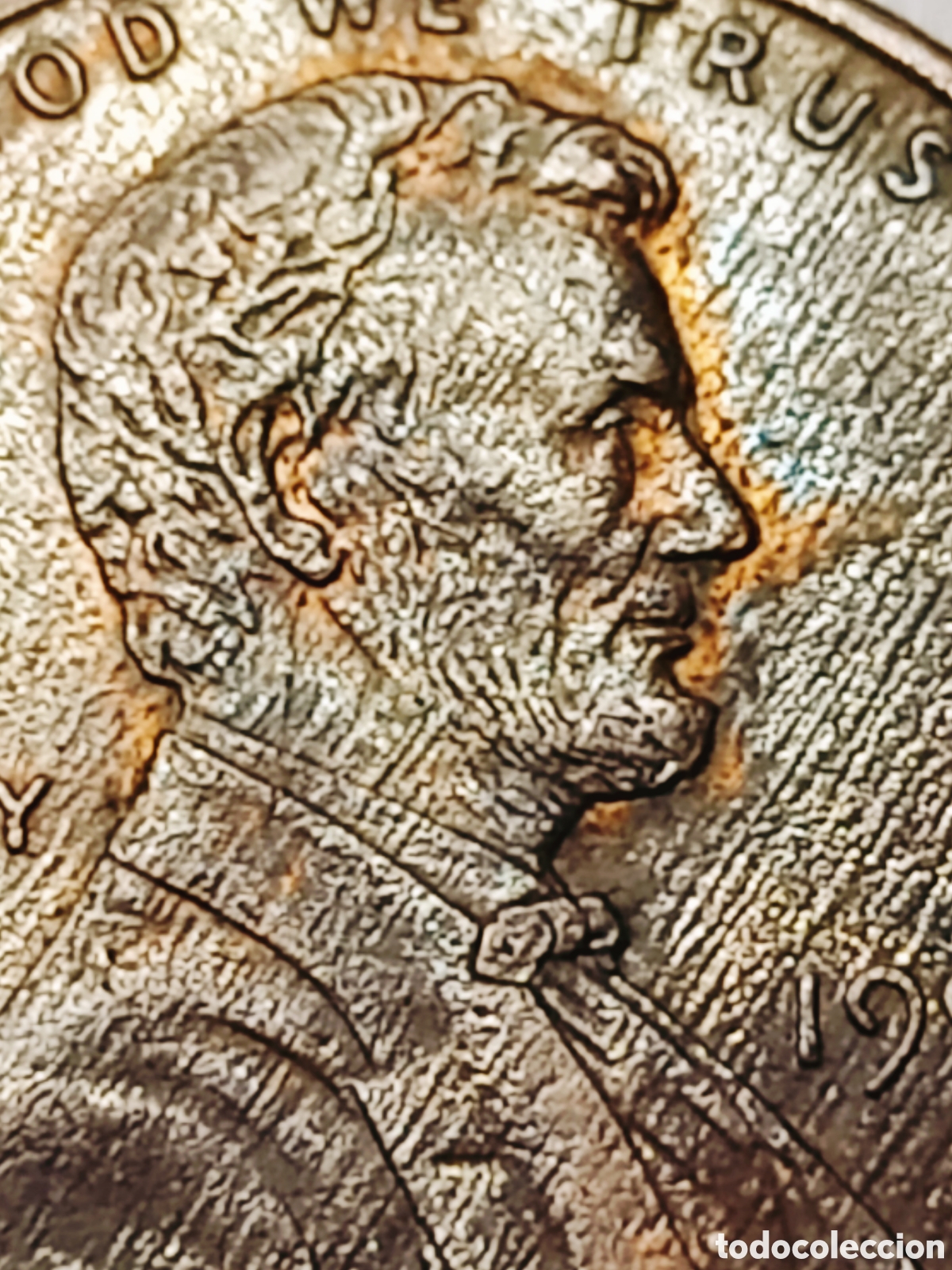 Monedas con errores: Moneda EE.UU.(1996) error &rdquo;Zinco Woody&rdquo;