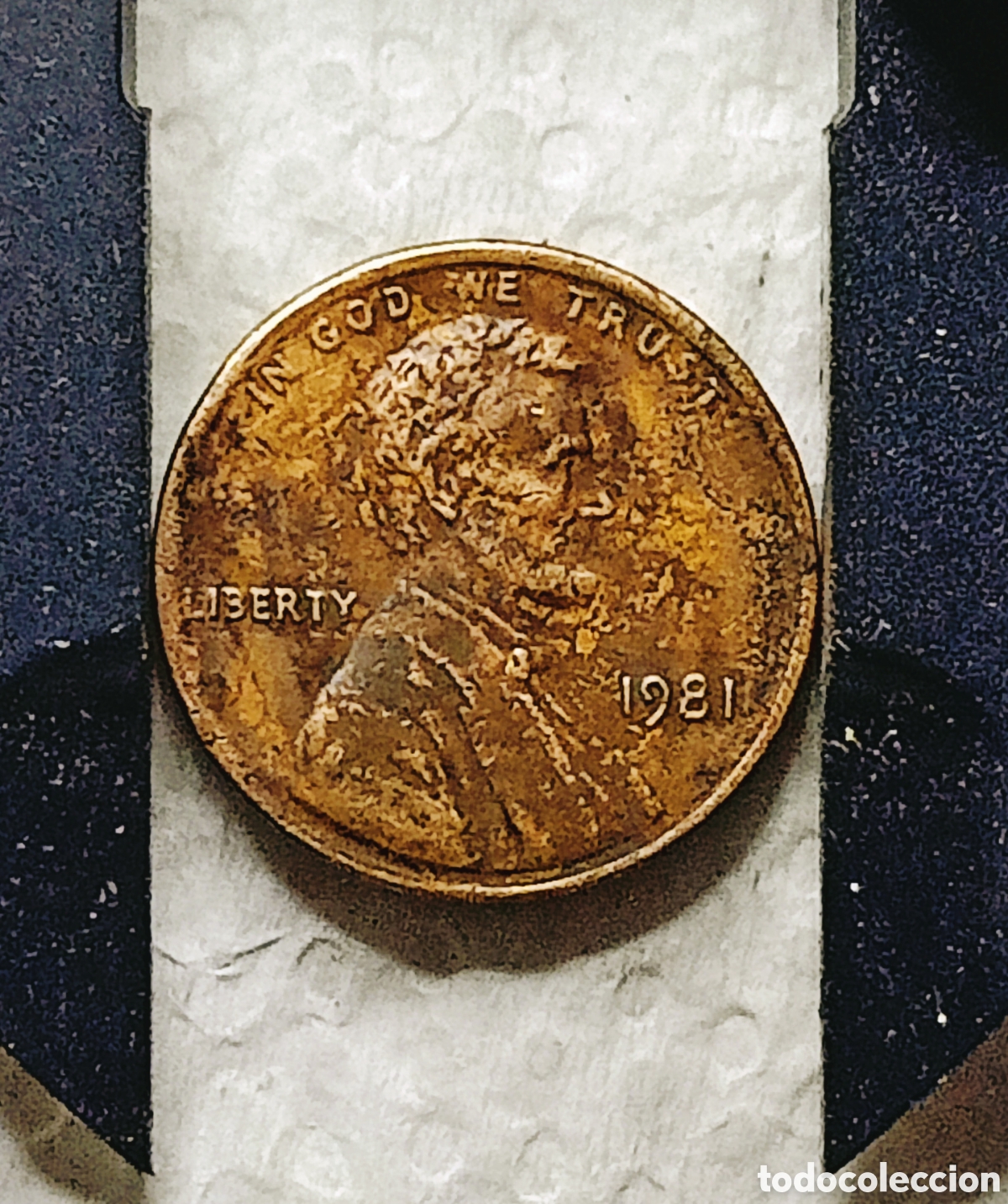 Monedas con errores: Moneda EE.UU (1981) Error M&uacute;ltiple - Foto 3