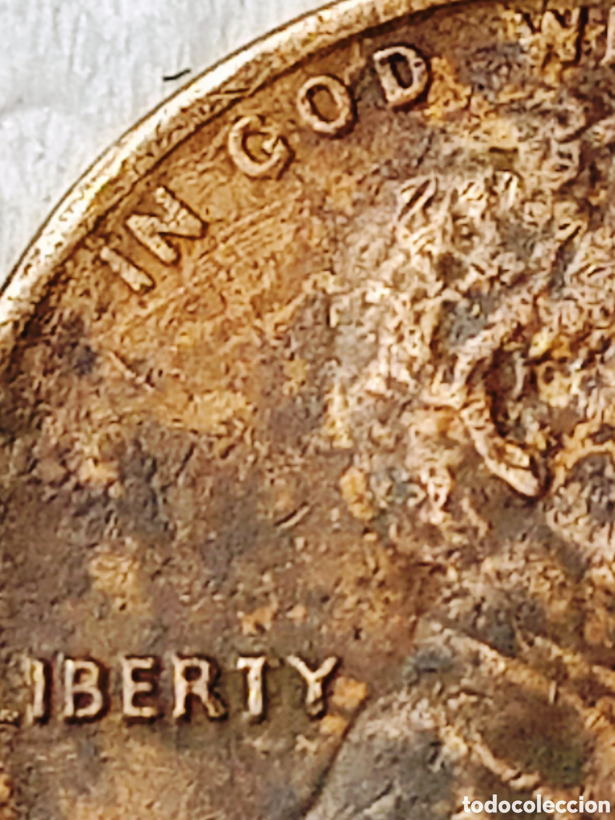 Monedas con errores: Moneda EE.UU (1981) Error M&uacute;ltiple - Foto 17
