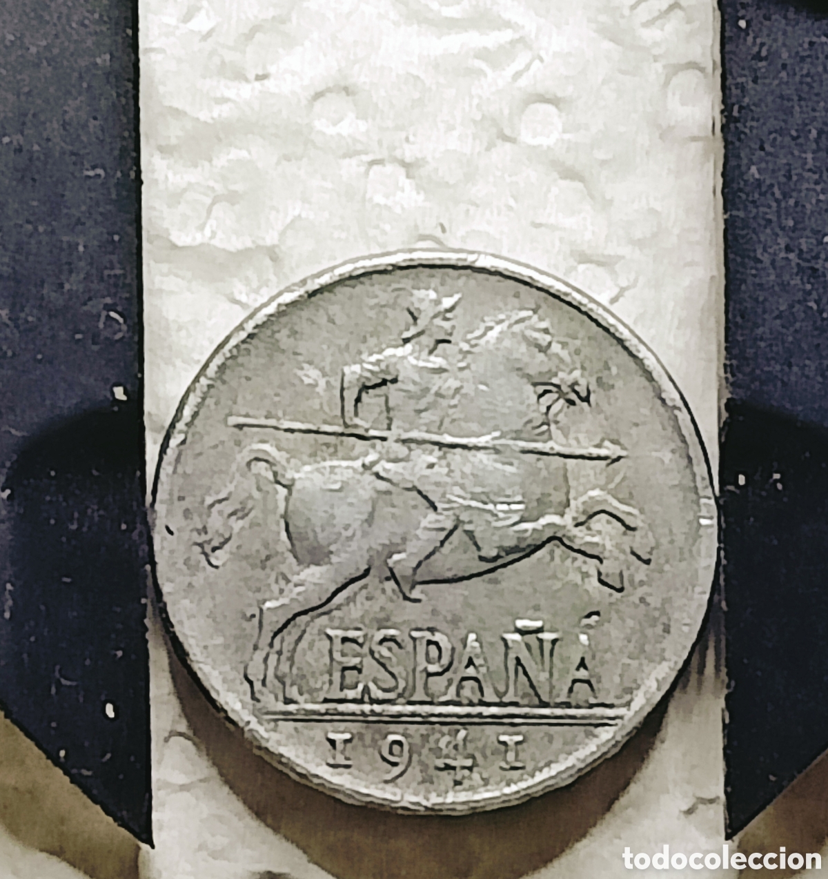 Monedas con errores: Moneda Espa&ntilde;a -1941- errores+var&iacute;ante - Foto 13