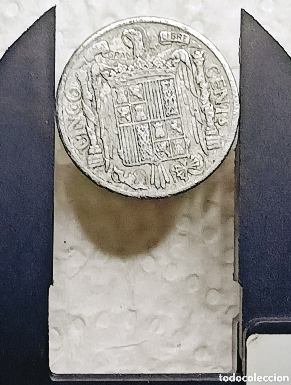 Monedas con errores: Moneda Espa&ntilde;a -1941- errores+var&iacute;ante - Foto 14