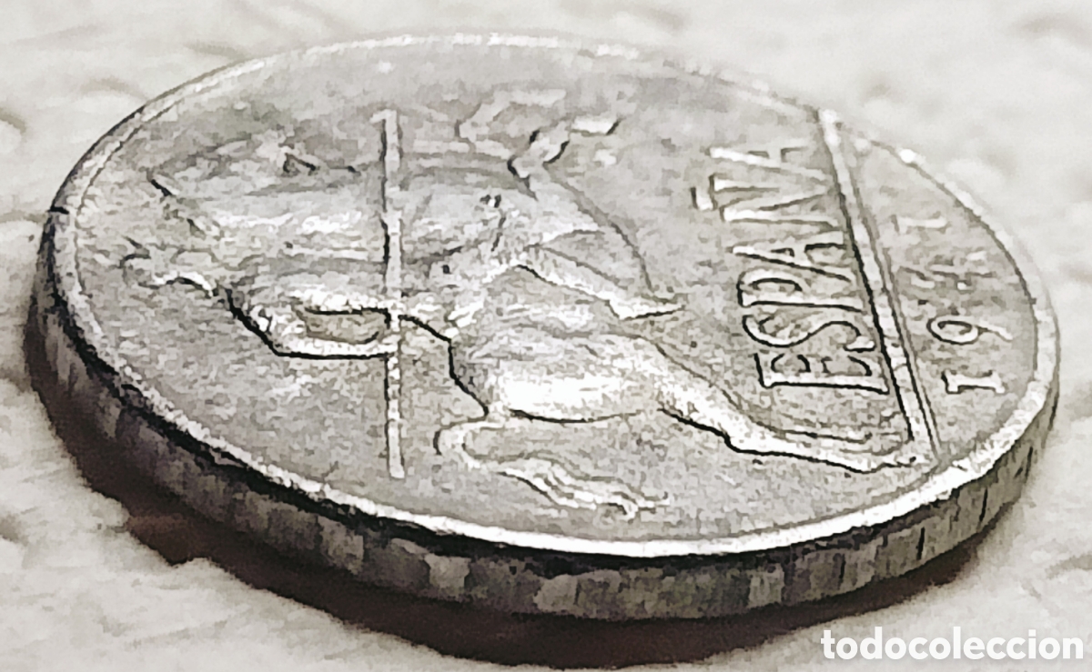 Monedas con errores: Moneda Espa&ntilde;a -1941- errores+var&iacute;ante - Foto 24
