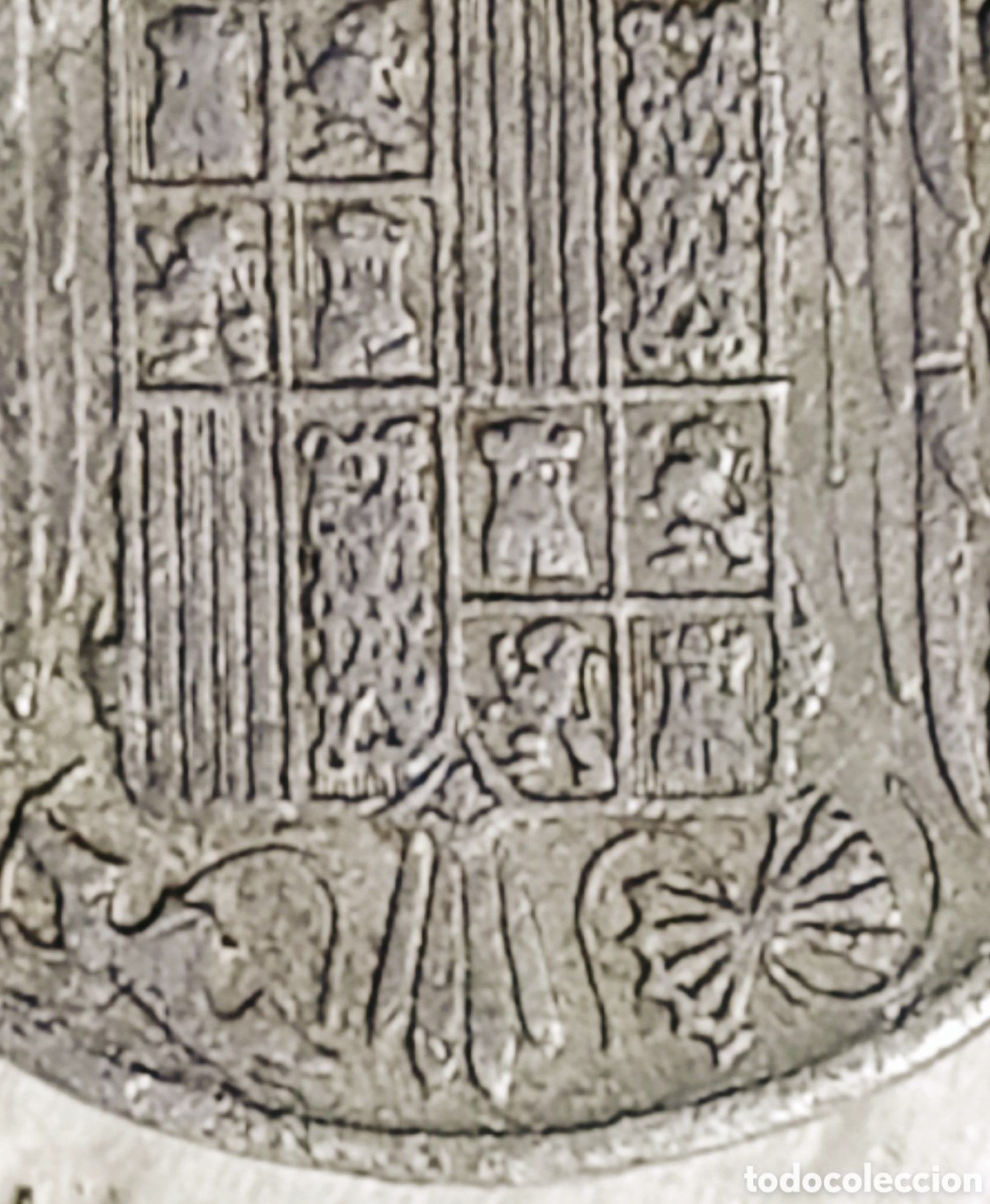 Monedas con errores: Moneda Espa&ntilde;a -1941- errores+var&iacute;ante - Foto 30