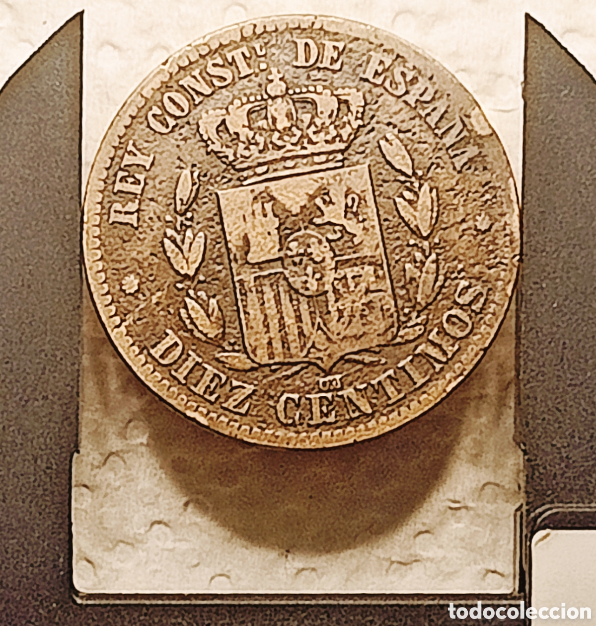 Monedas con errores: Moneda Espa&ntilde;a (1879) error m&uacute;ltiple - Foto 4
