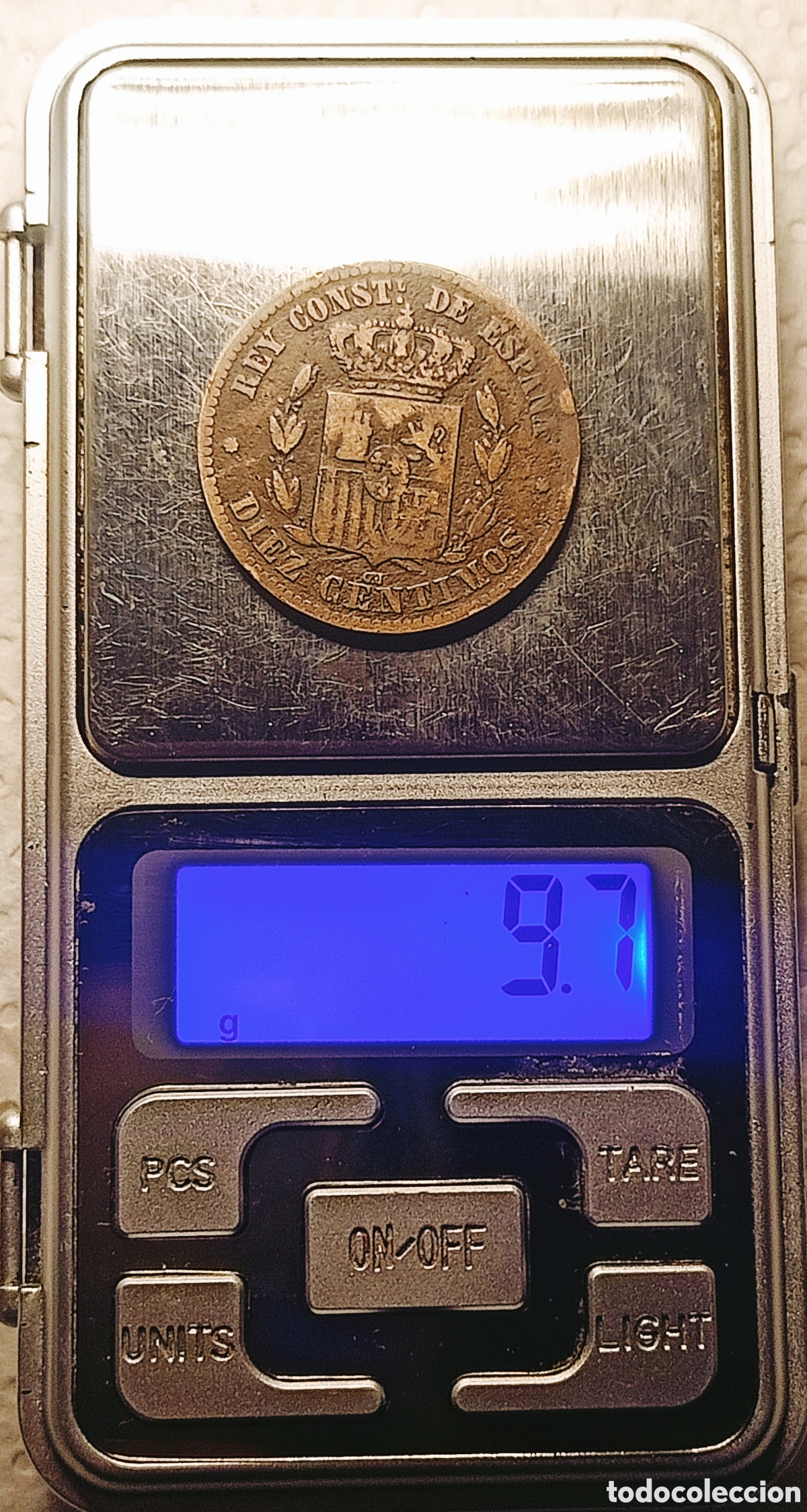 Monedas con errores: Moneda Espa&ntilde;a (1879) error m&uacute;ltiple - Foto 11