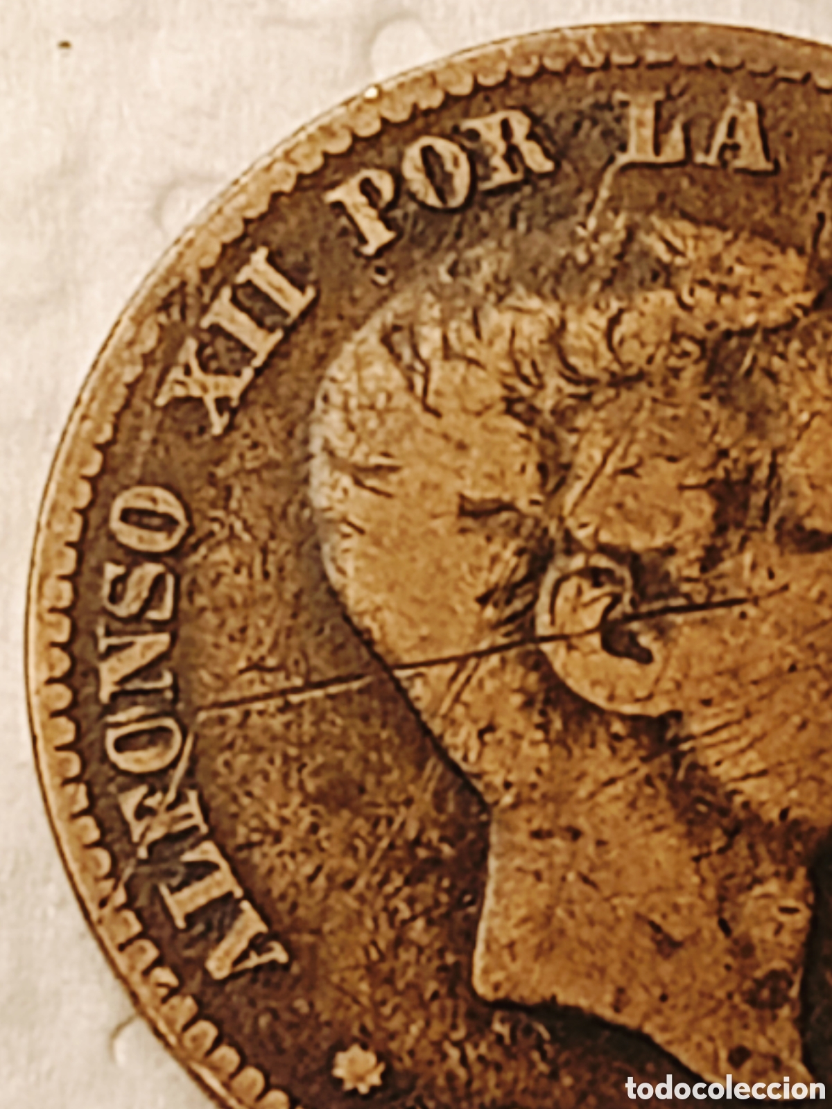 Monedas con errores: Moneda Espa&ntilde;a (1879) error m&uacute;ltiple - Foto 14