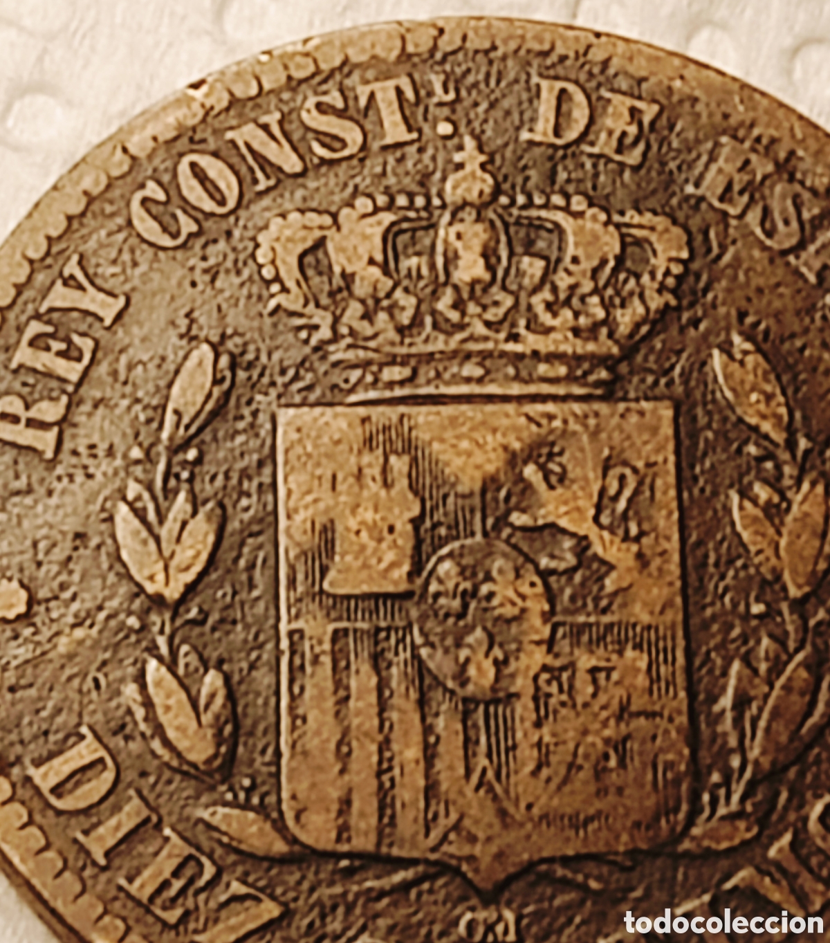 Monedas con errores: Moneda Espa&ntilde;a (1879) error m&uacute;ltiple - Foto 23