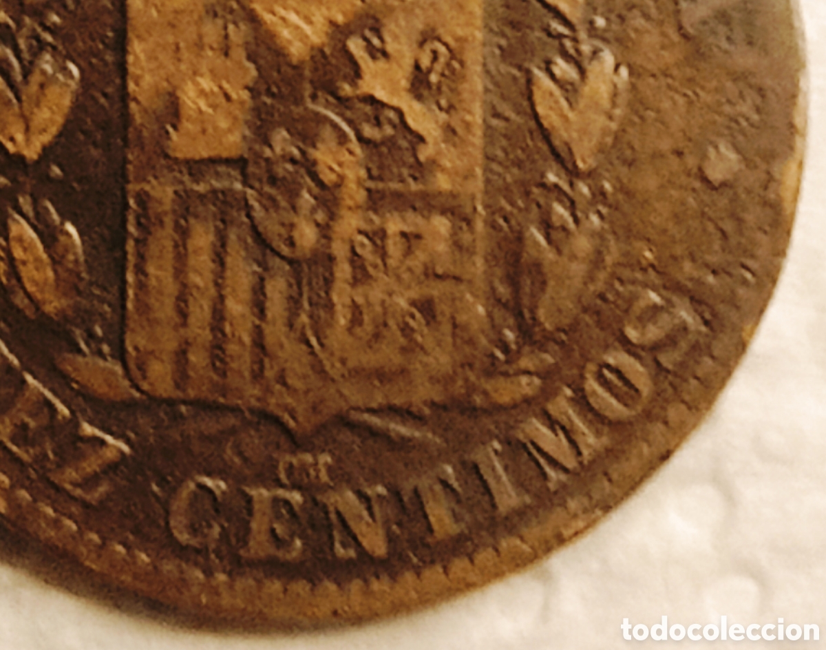 Monedas con errores: Moneda Espa&ntilde;a (1879) error m&uacute;ltiple - Foto 26