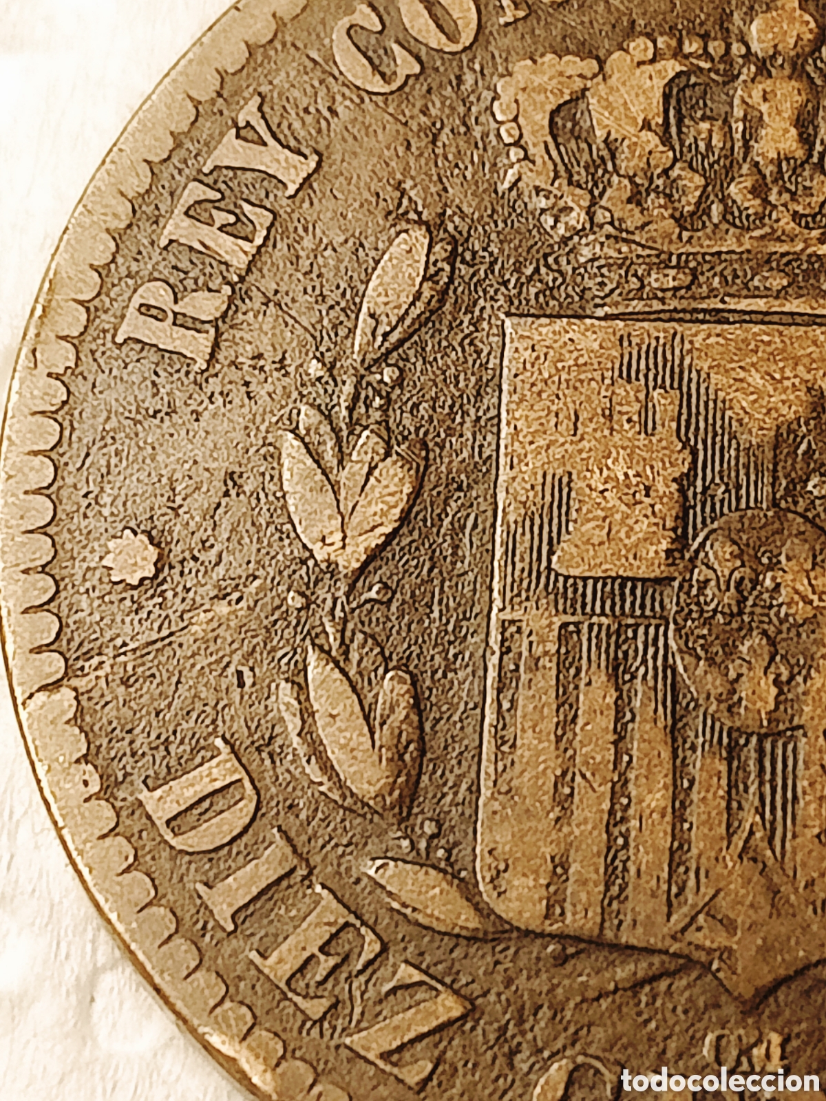 Monedas con errores: Moneda Espa&ntilde;a (1879) error m&uacute;ltiple - Foto 29