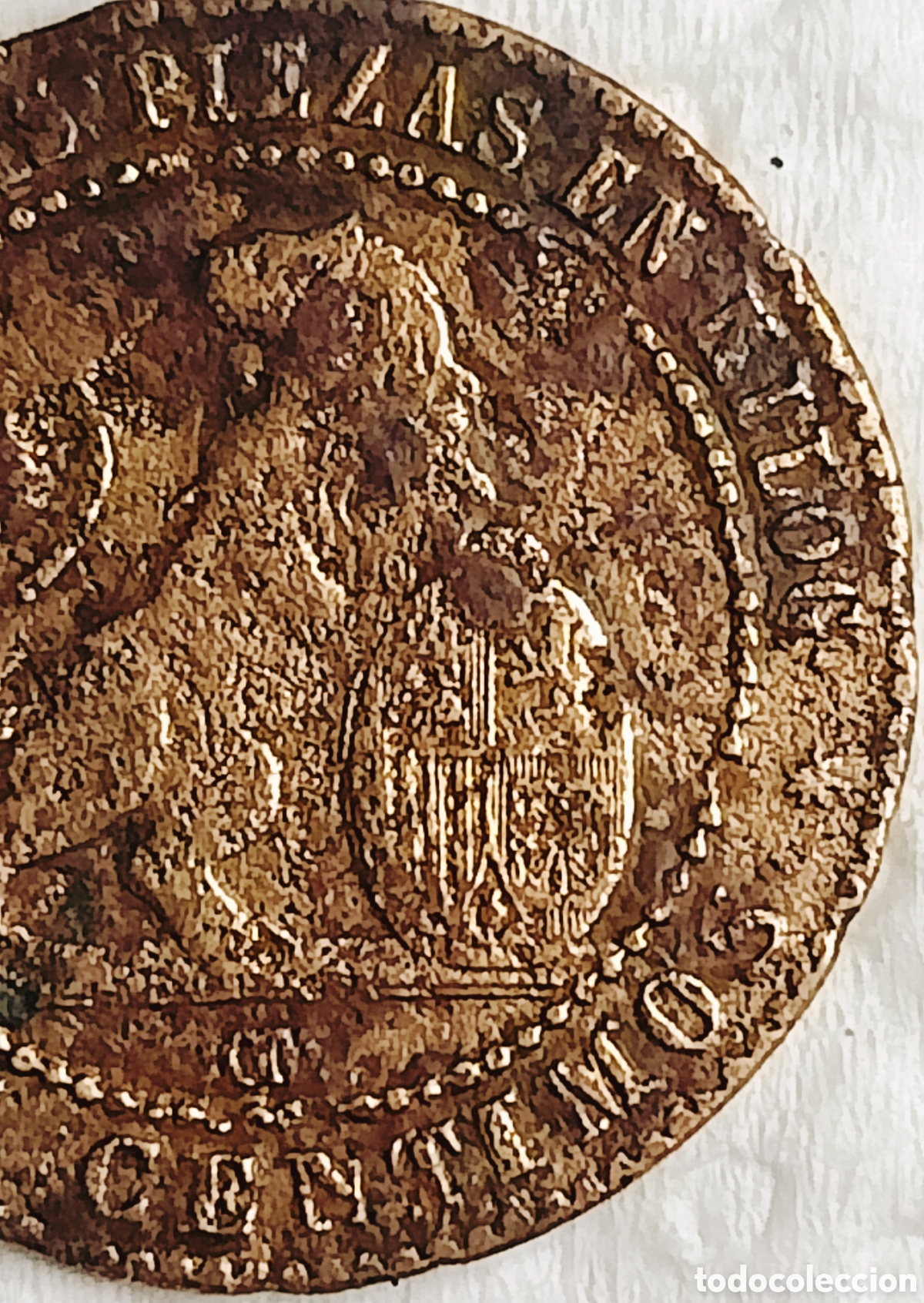 Monedas con errores: Moneda Espa&ntilde;a (1870) error - Foto 5