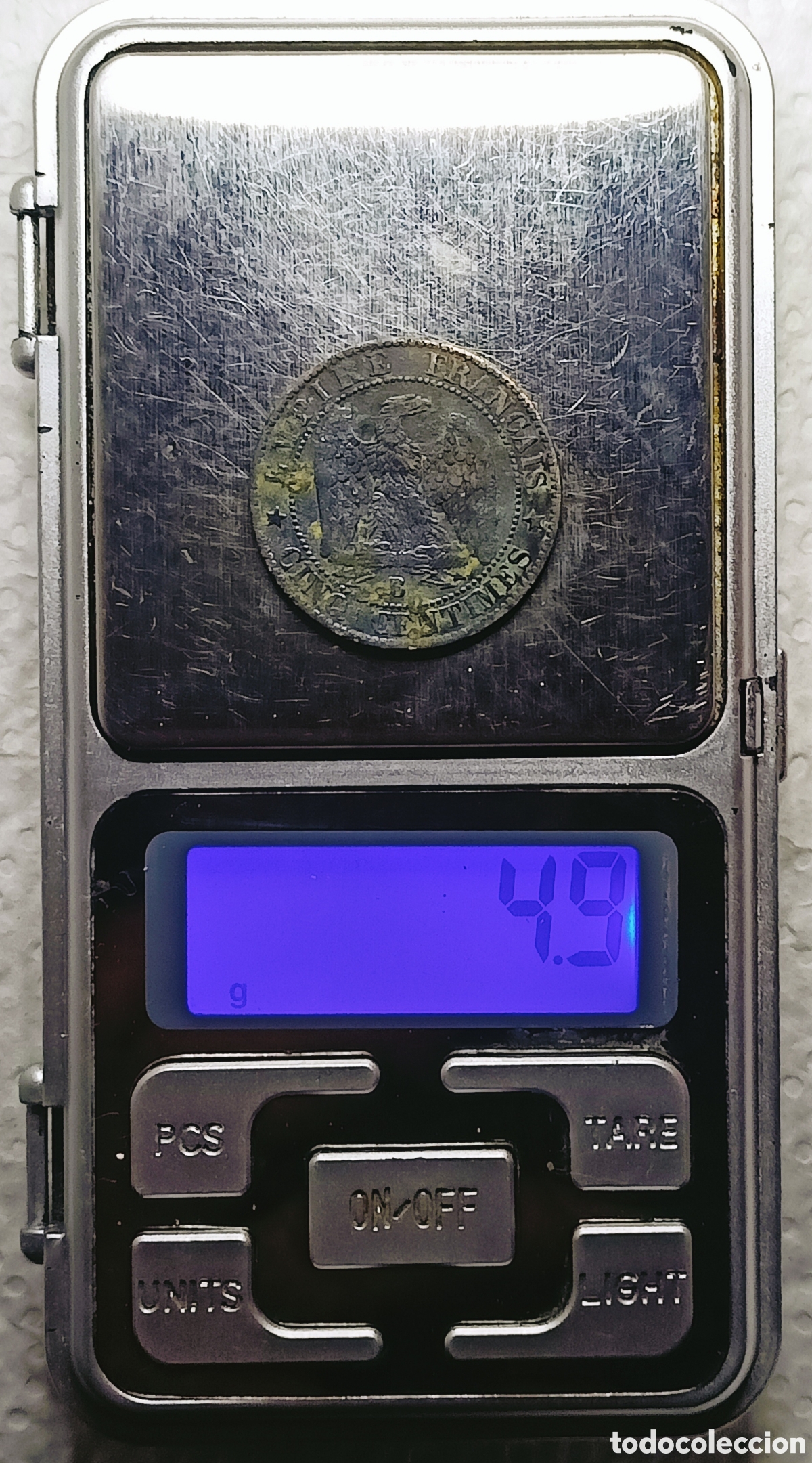 Monedas con errores: Moneda Napole&oacute;n III (1854) Error M&uacute;ltiple - Foto 8