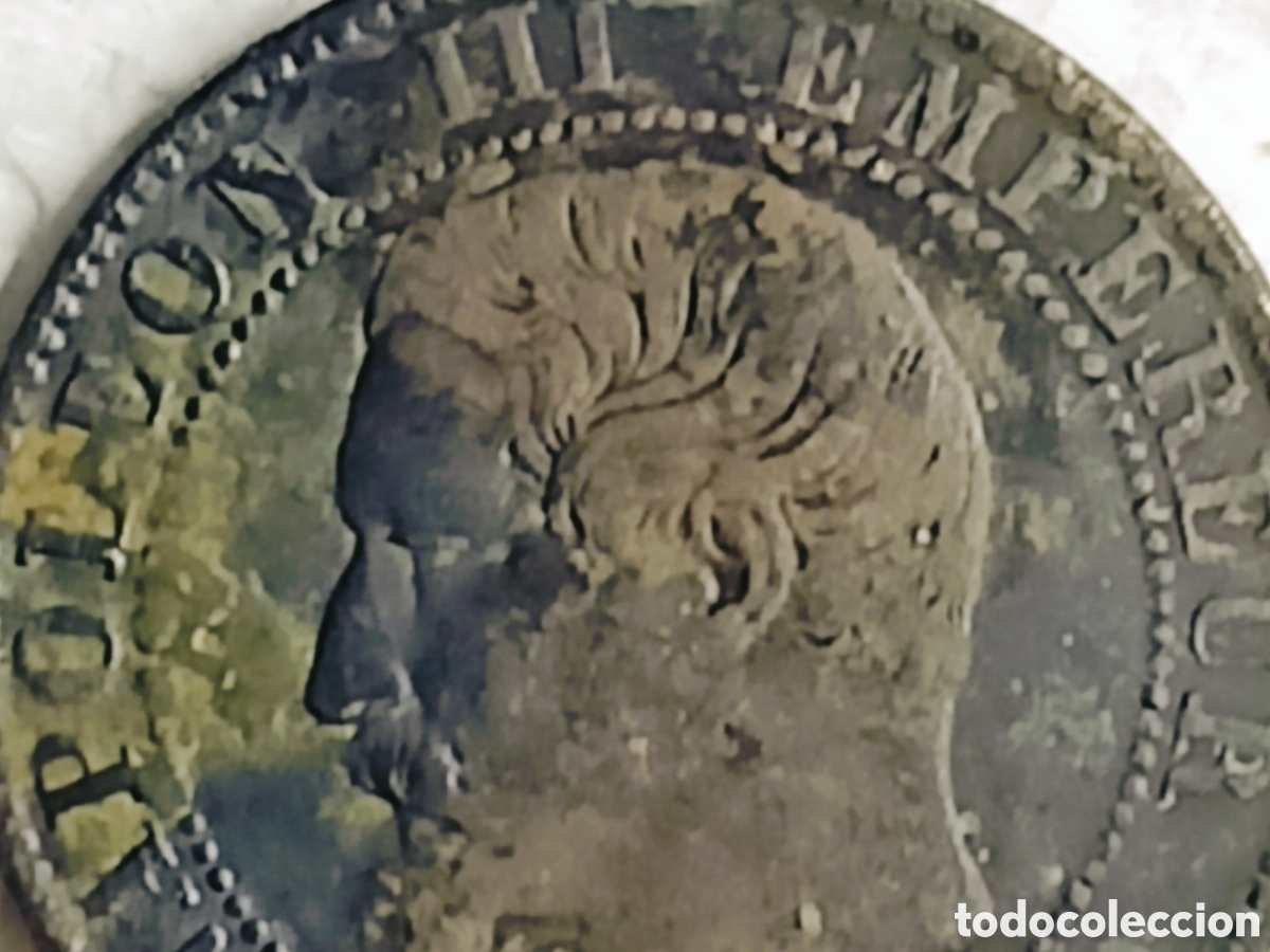 Monedas con errores: Moneda Napole&oacute;n III (1854) Error M&uacute;ltiple - Foto 21