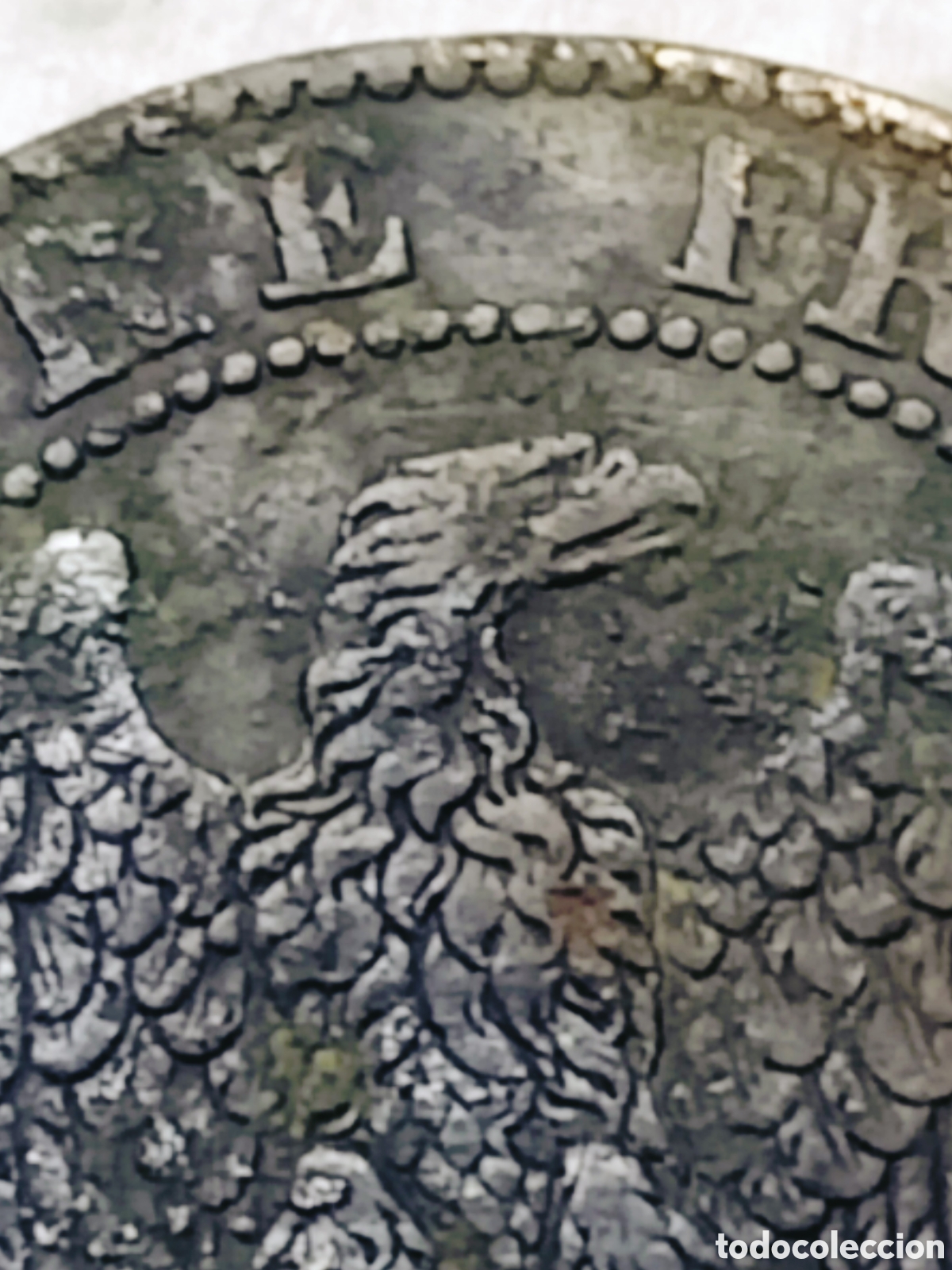 Monedas con errores: Moneda Napole&oacute;n III (1854) Error M&uacute;ltiple - Foto 26