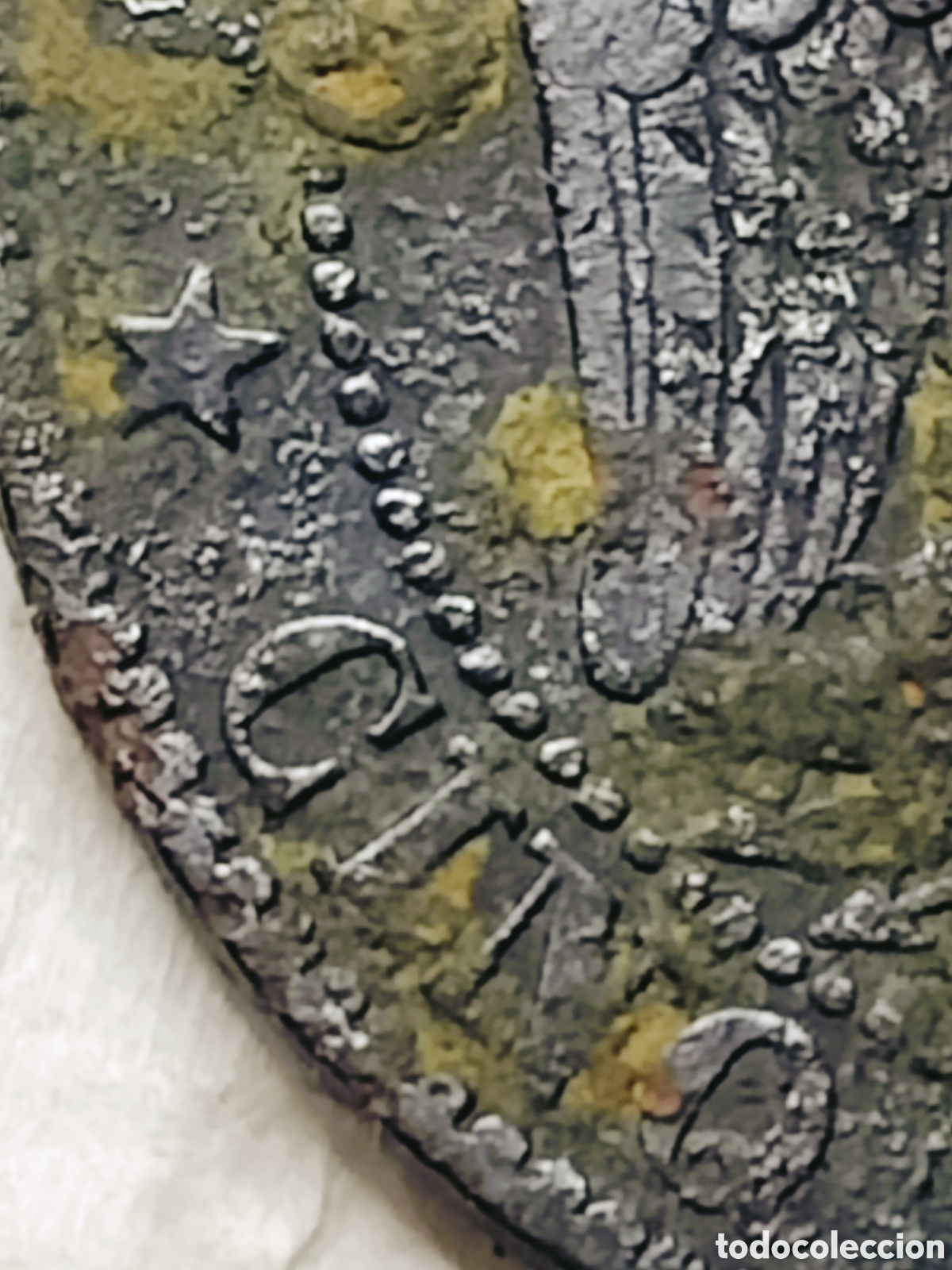 Monedas con errores: Moneda Napole&oacute;n III (1854) Error M&uacute;ltiple - Foto 29
