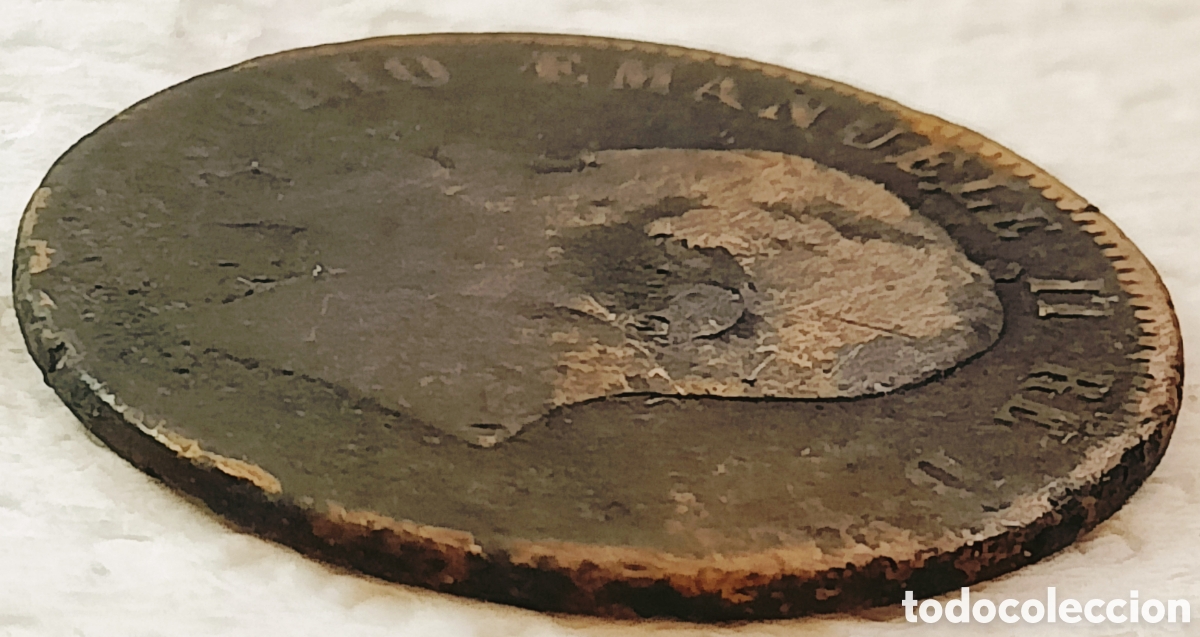 Monedas con errores: Moneda Vittorio Ema.II (1863) error Combinado - Foto 12