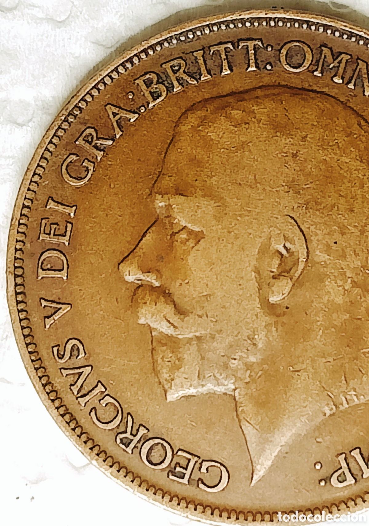 Monedas con errores: Moneda R.Unido (1916) variante SC - Foto 2