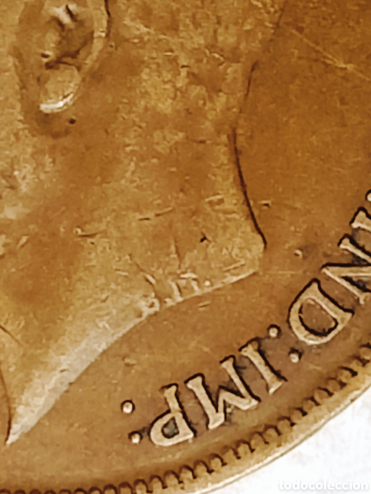 Monedas con errores: Moneda R.Unido (1916) variante SC - Foto 5