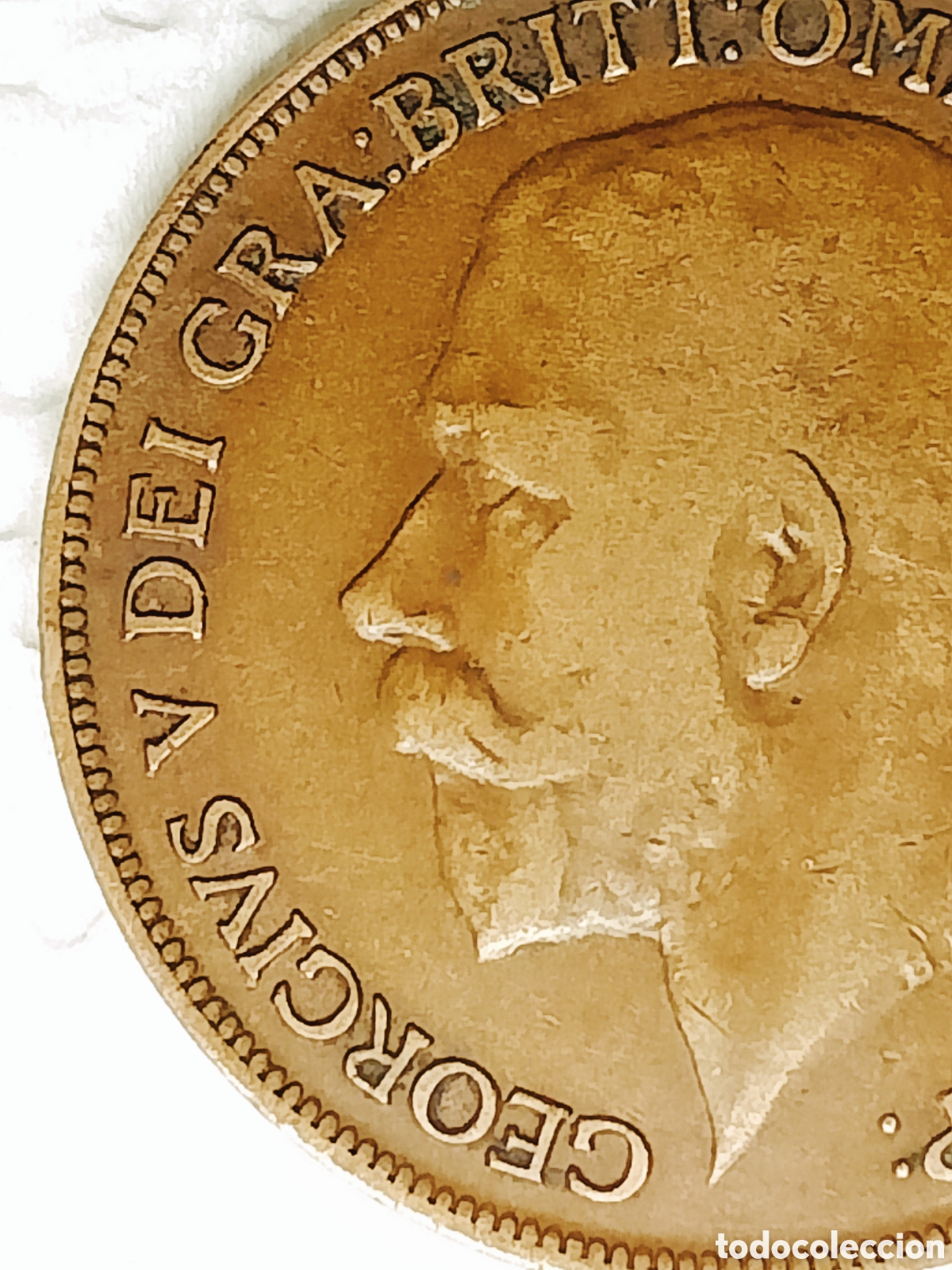 Monedas con errores: Moneda R.Unido (1916) variante SC - Foto 6