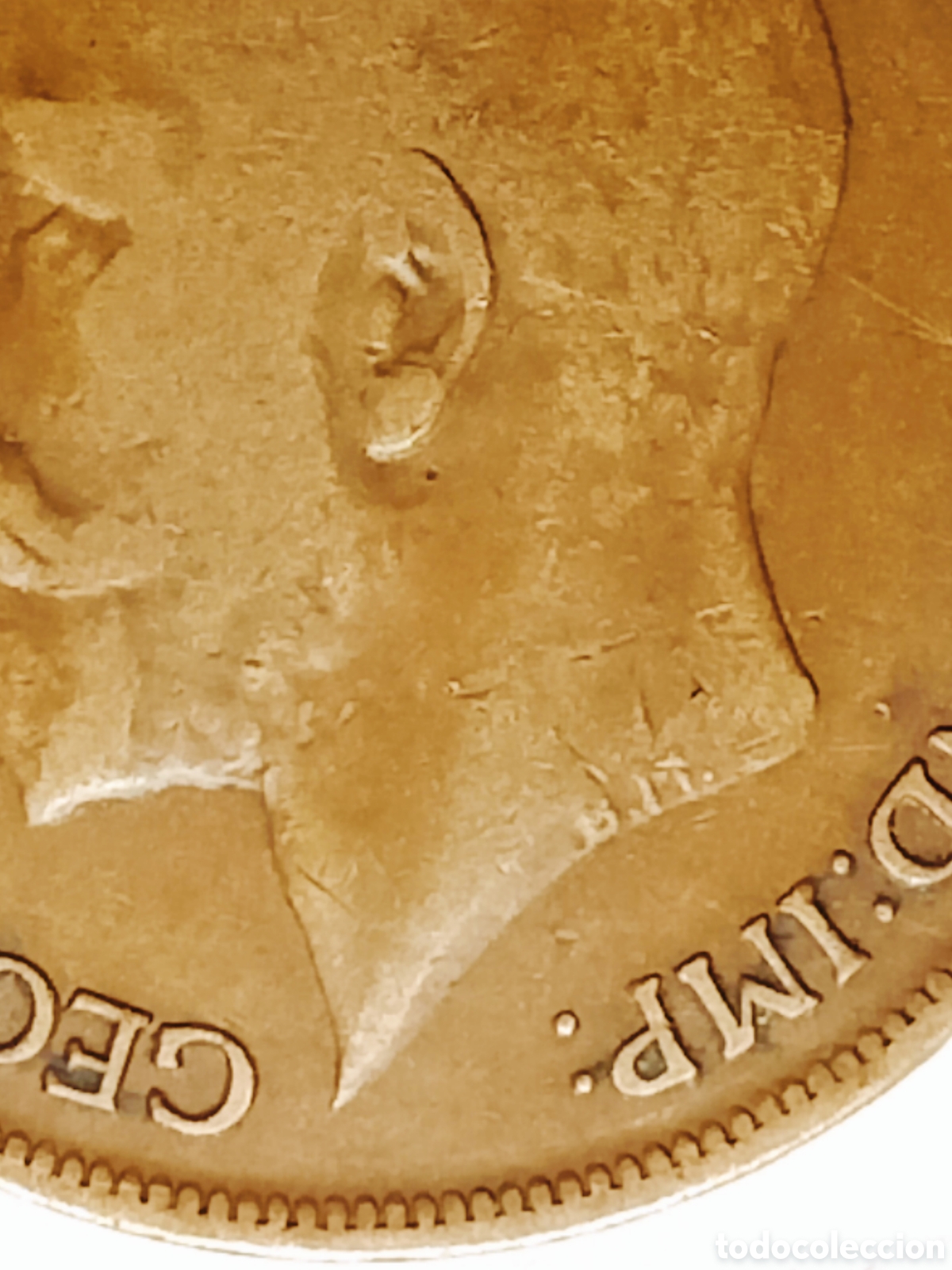 Monedas con errores: Moneda R.Unido (1916) variante SC - Foto 7