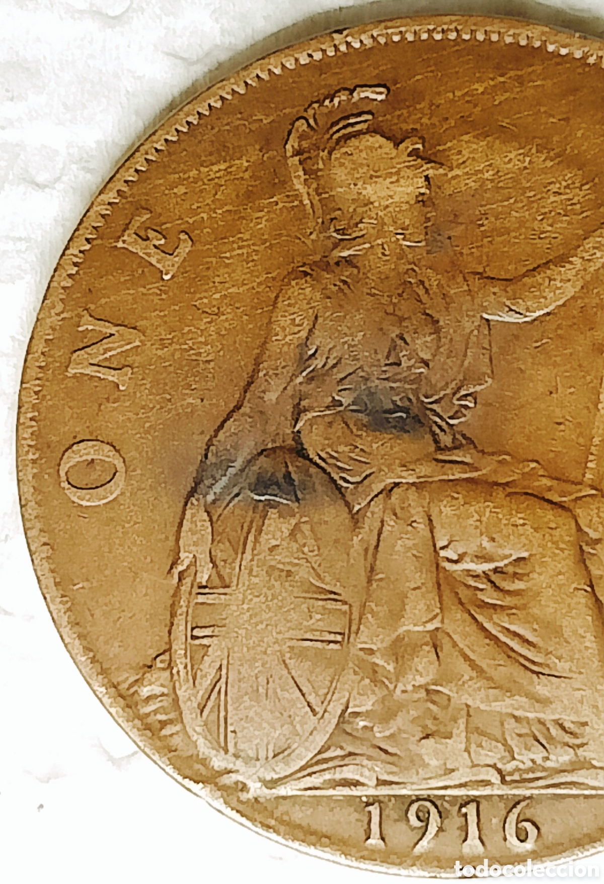 Monedas con errores: Moneda R.Unido (1916) variante SC - Foto 10