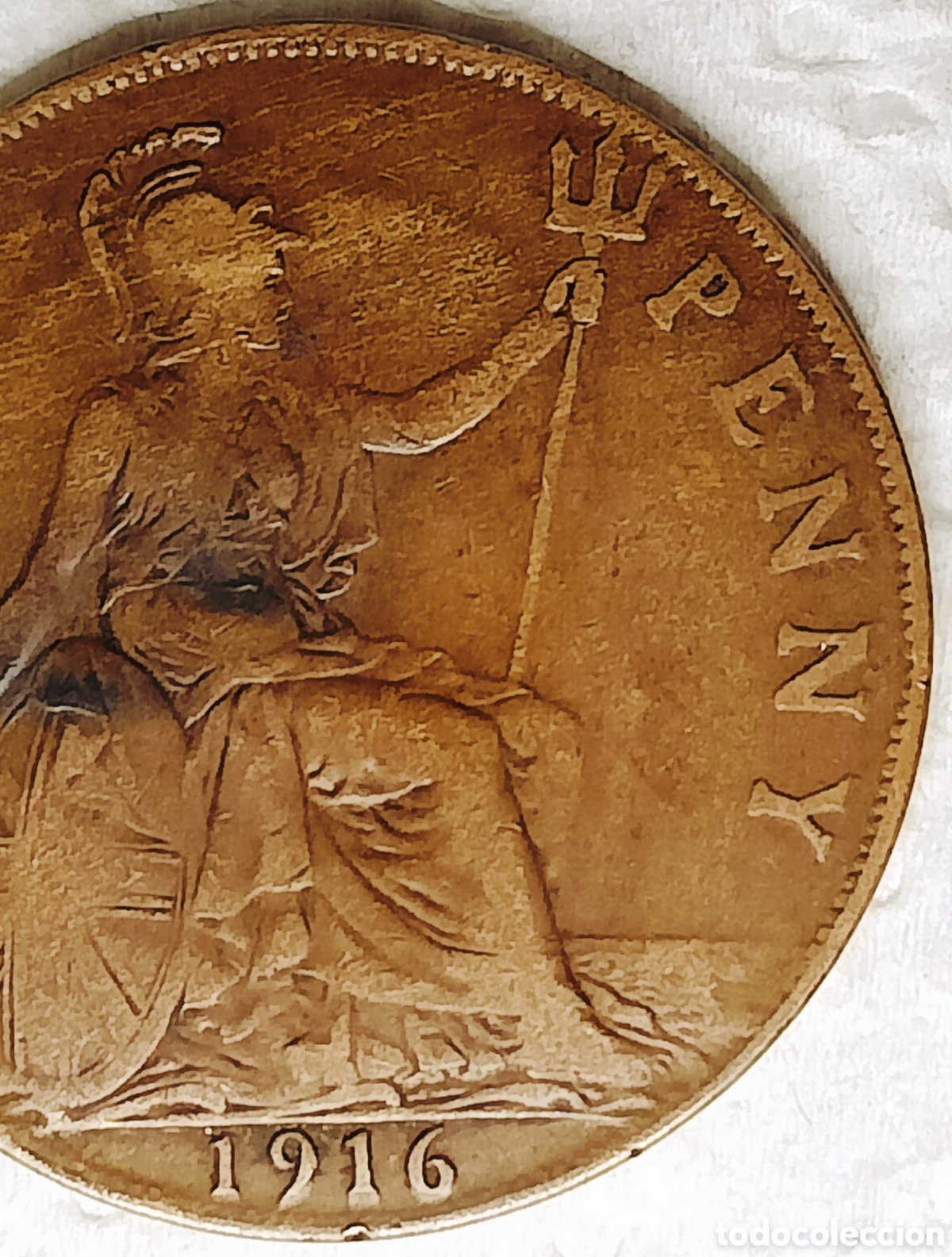 Monedas con errores: Moneda R.Unido (1916) variante SC - Foto 11