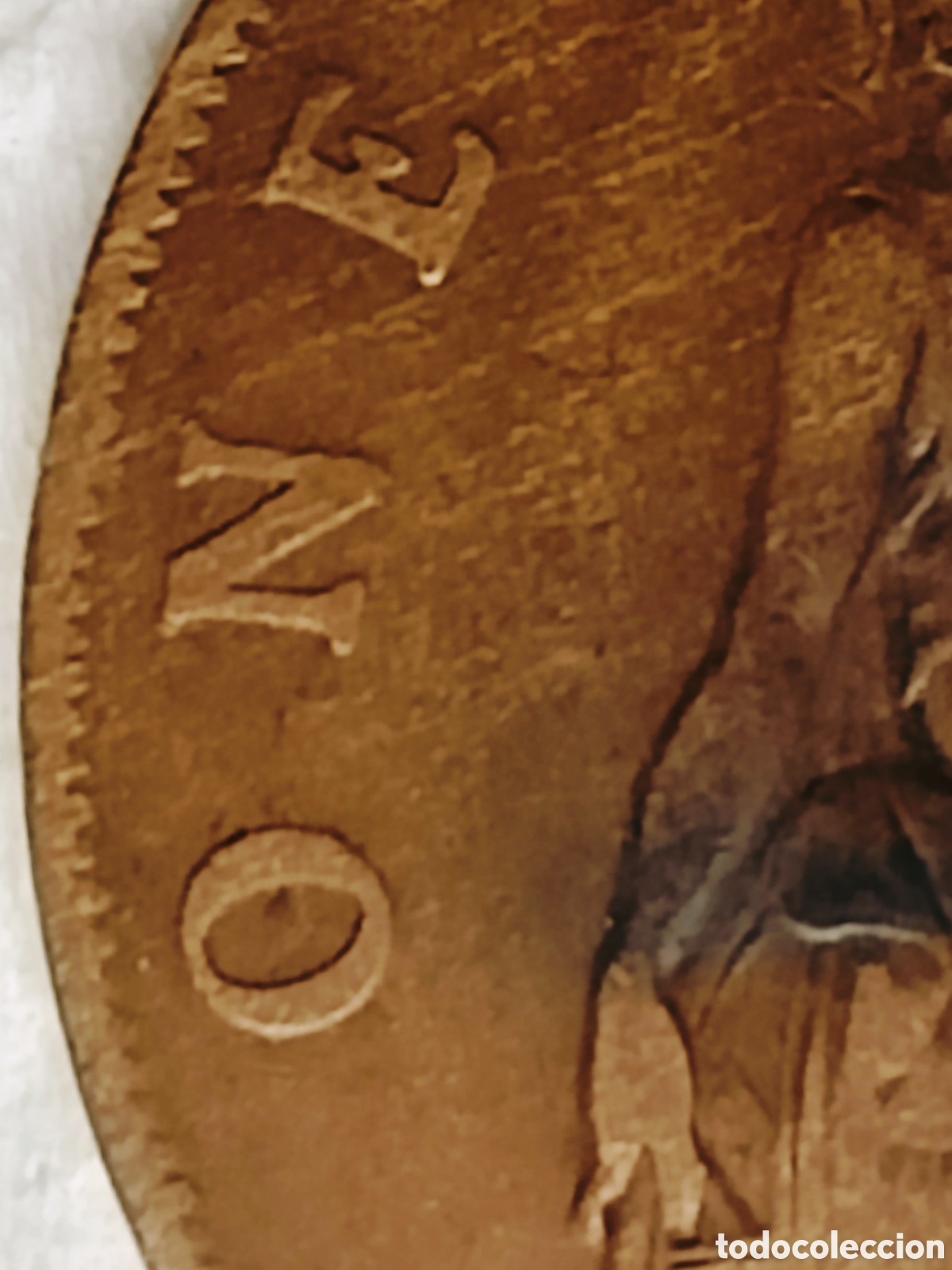Monedas con errores: Moneda R.Unido (1916) variante SC - Foto 12