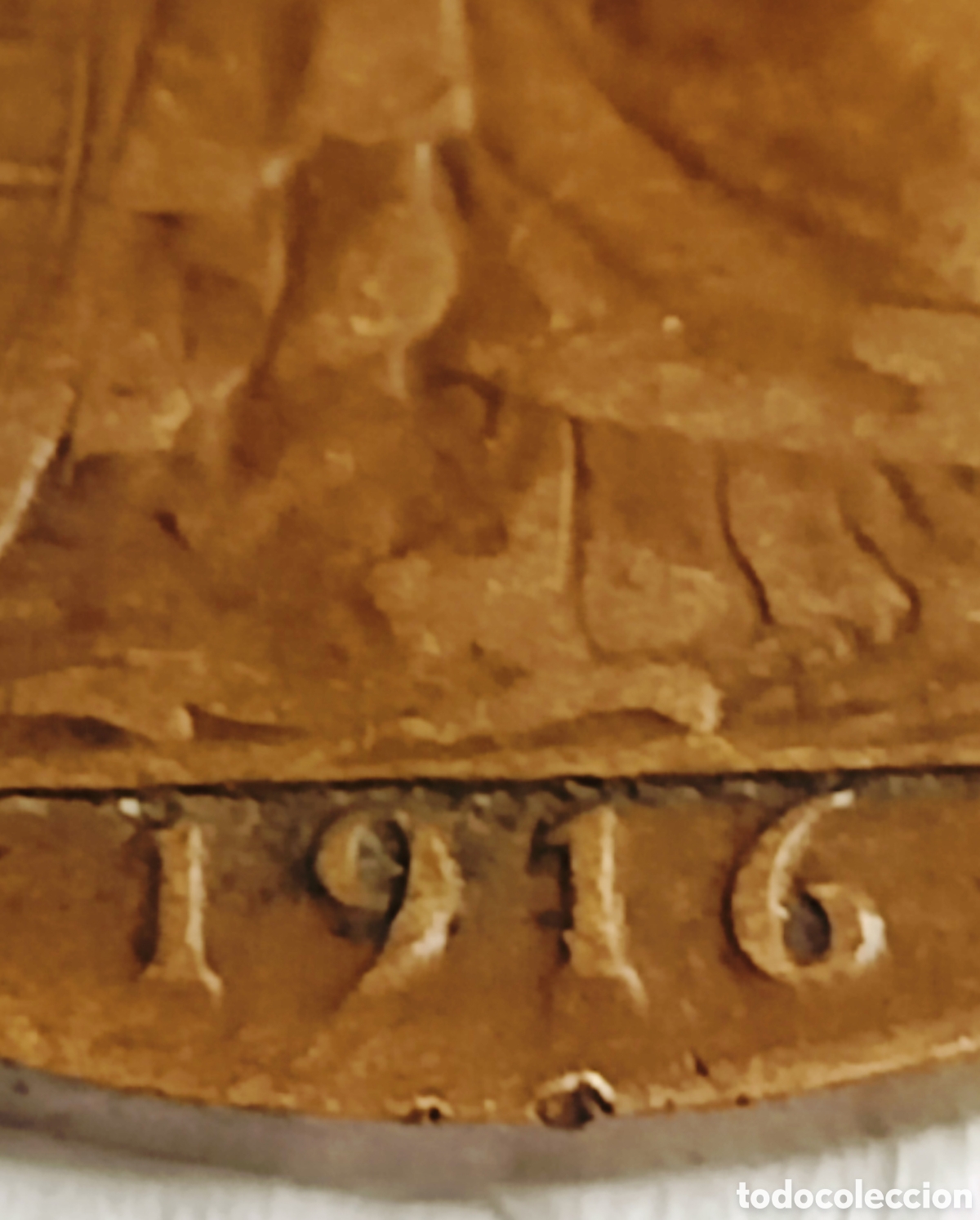 Monedas con errores: Moneda R.Unido (1916) variante SC - Foto 17