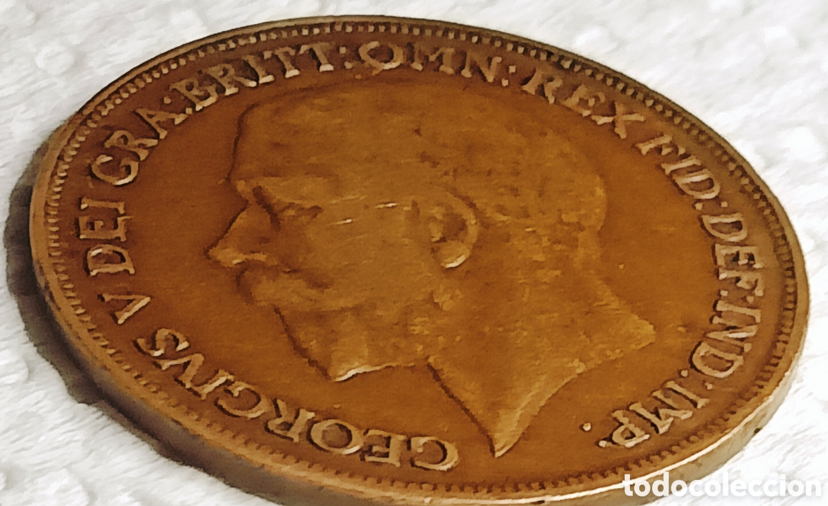 Monedas con errores: Moneda R.Unido (1916) variante SC - Foto 24