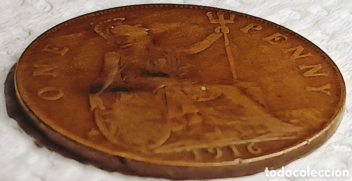 Monedas con errores: Moneda R.Unido (1916) variante SC - Foto 25