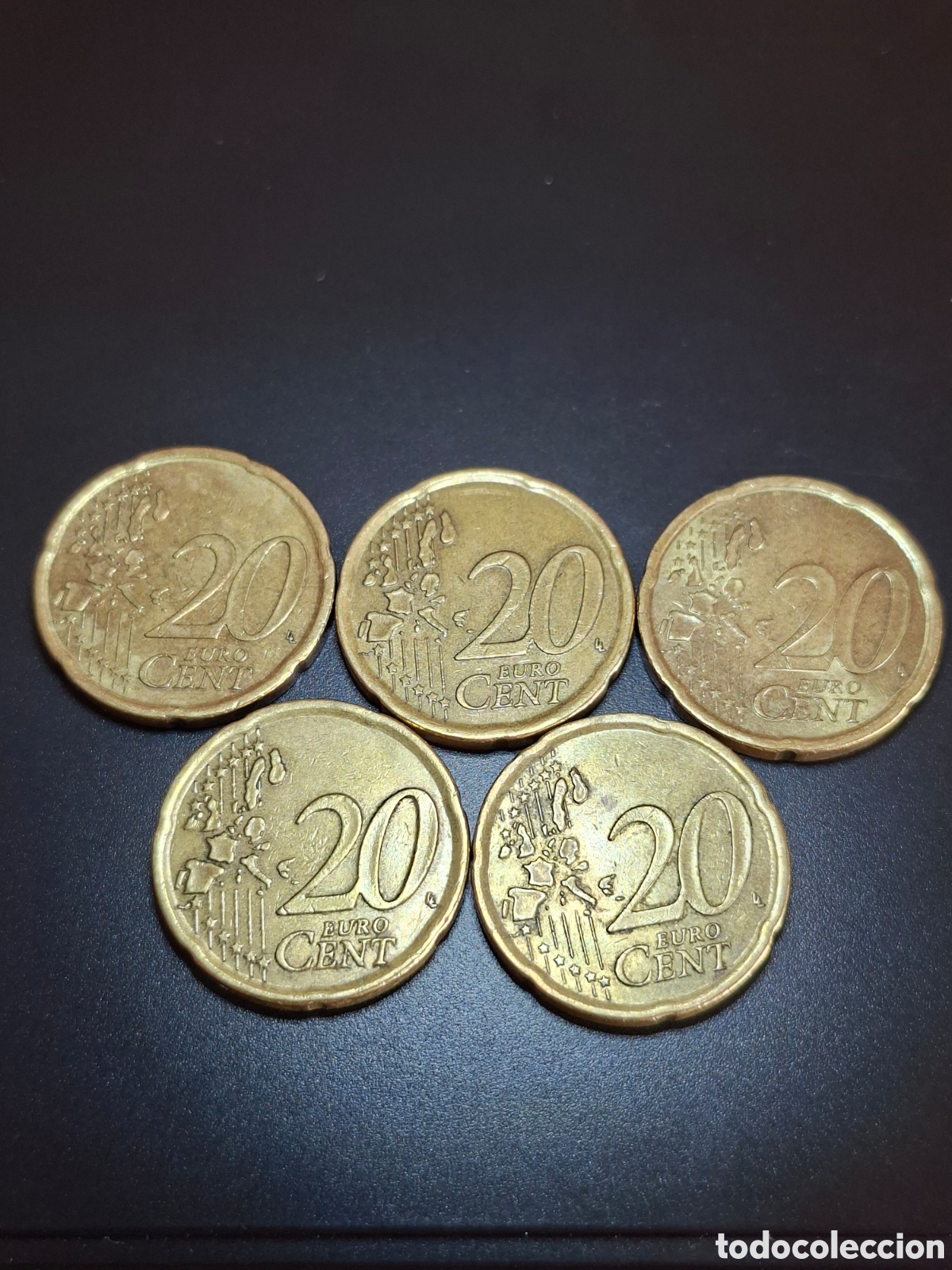 Monedas con errores: 20 centimos 1999 espa&ntilde;a exceso metal - Foto 7