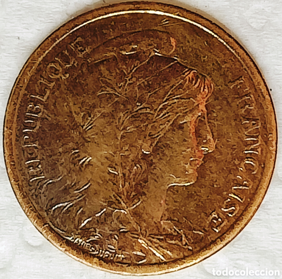 Monedas con errores: Moneda Francia (1911) var&iacute;ante - Foto 2