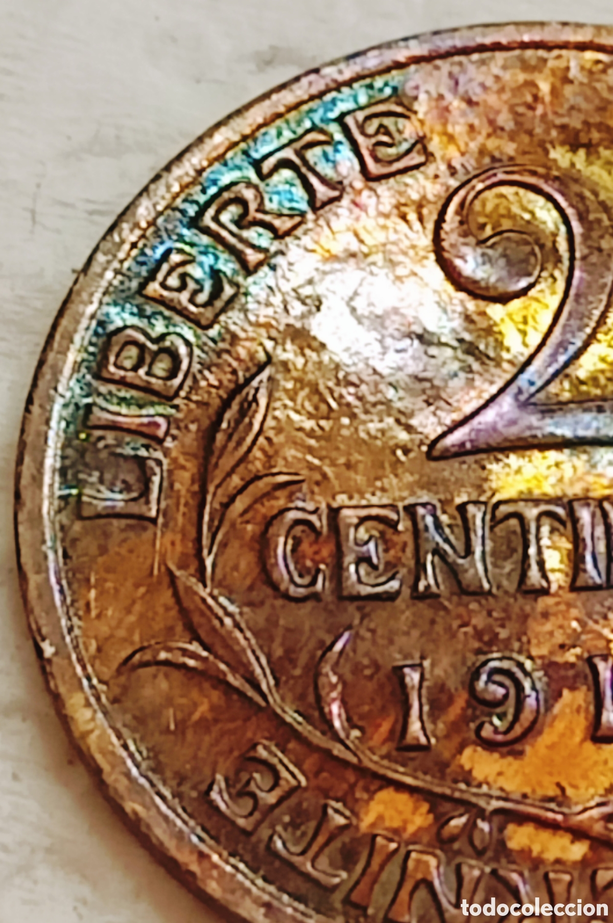 Monedas con errores: Moneda Francia (1911) var&iacute;ante - Foto 19