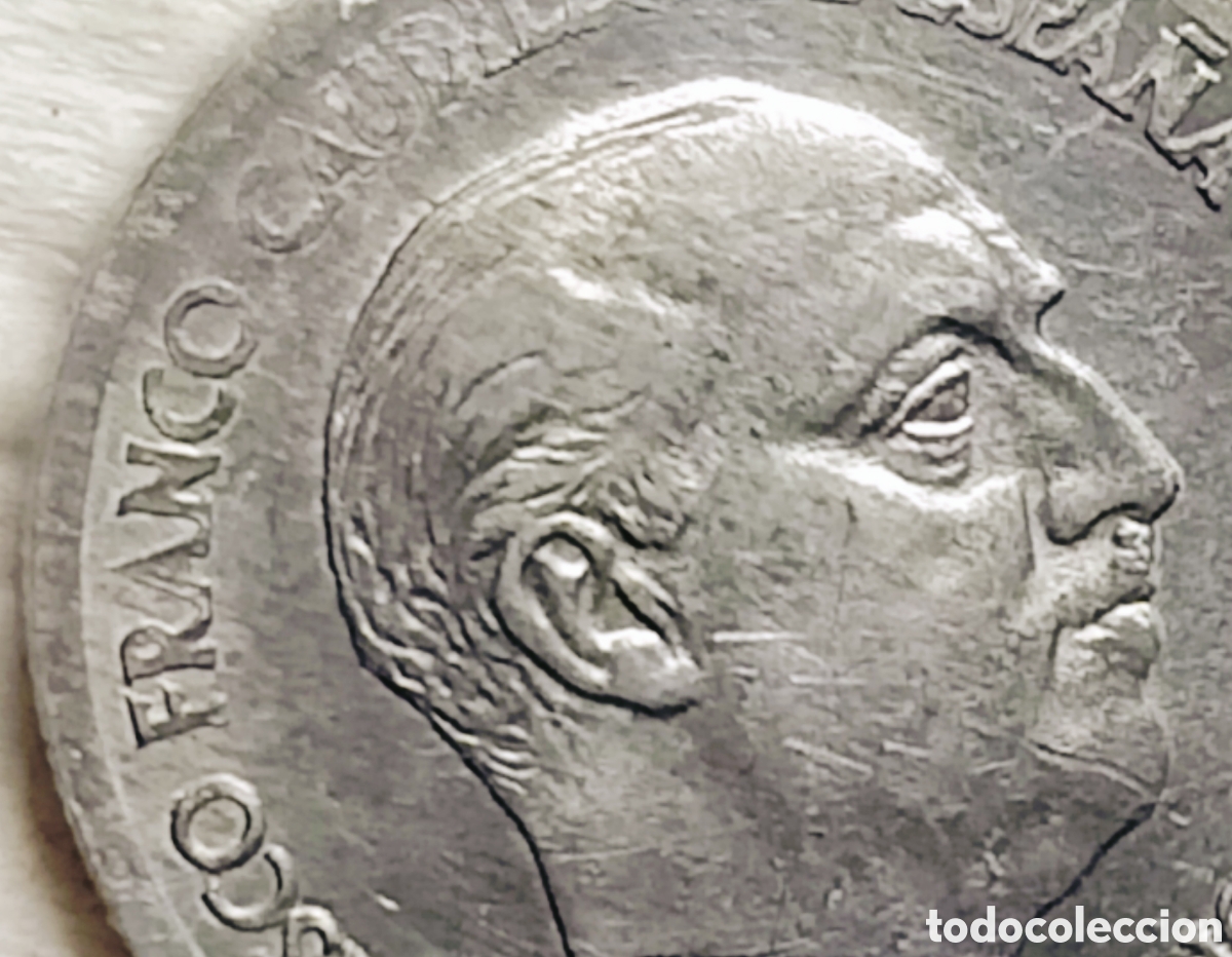 Monedas con errores: Moneda Espa&ntilde;a (1959)SC/errores - Foto 10